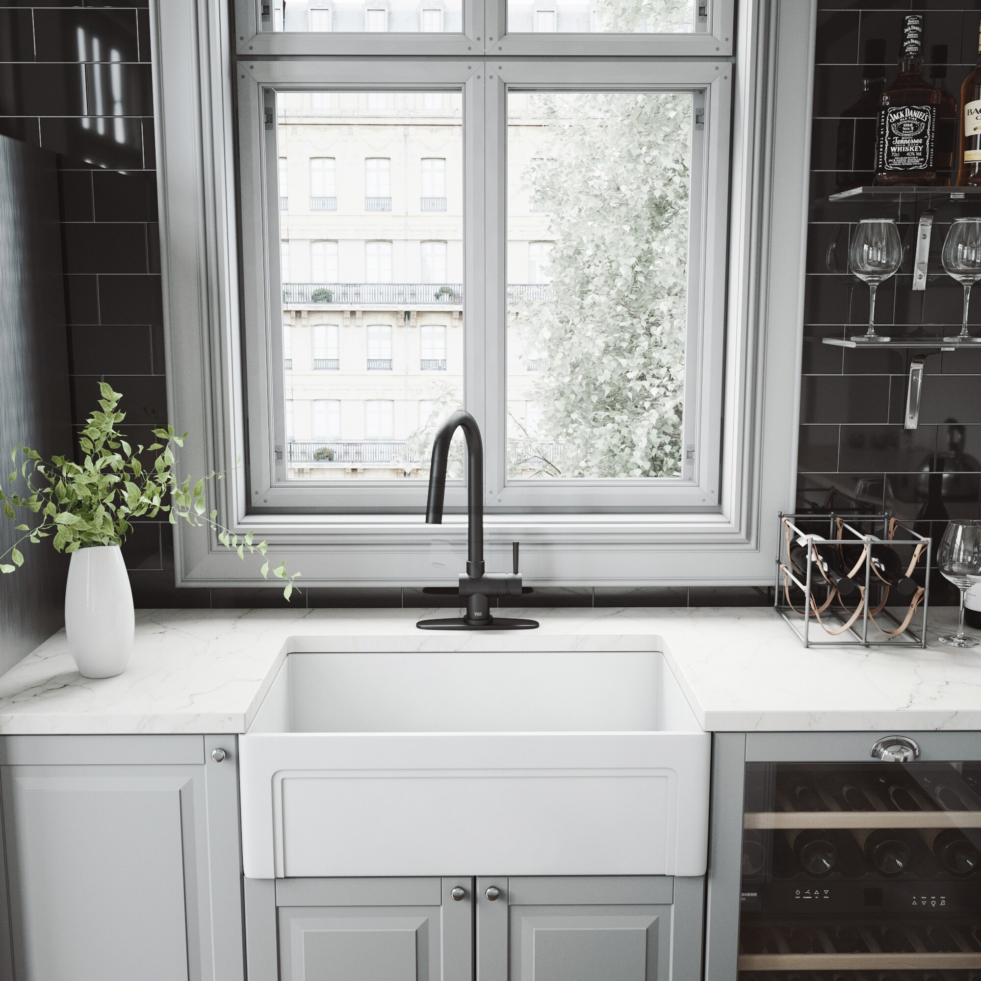 VIGO VG02008MBK1 Kitchen-Faucets - View #6