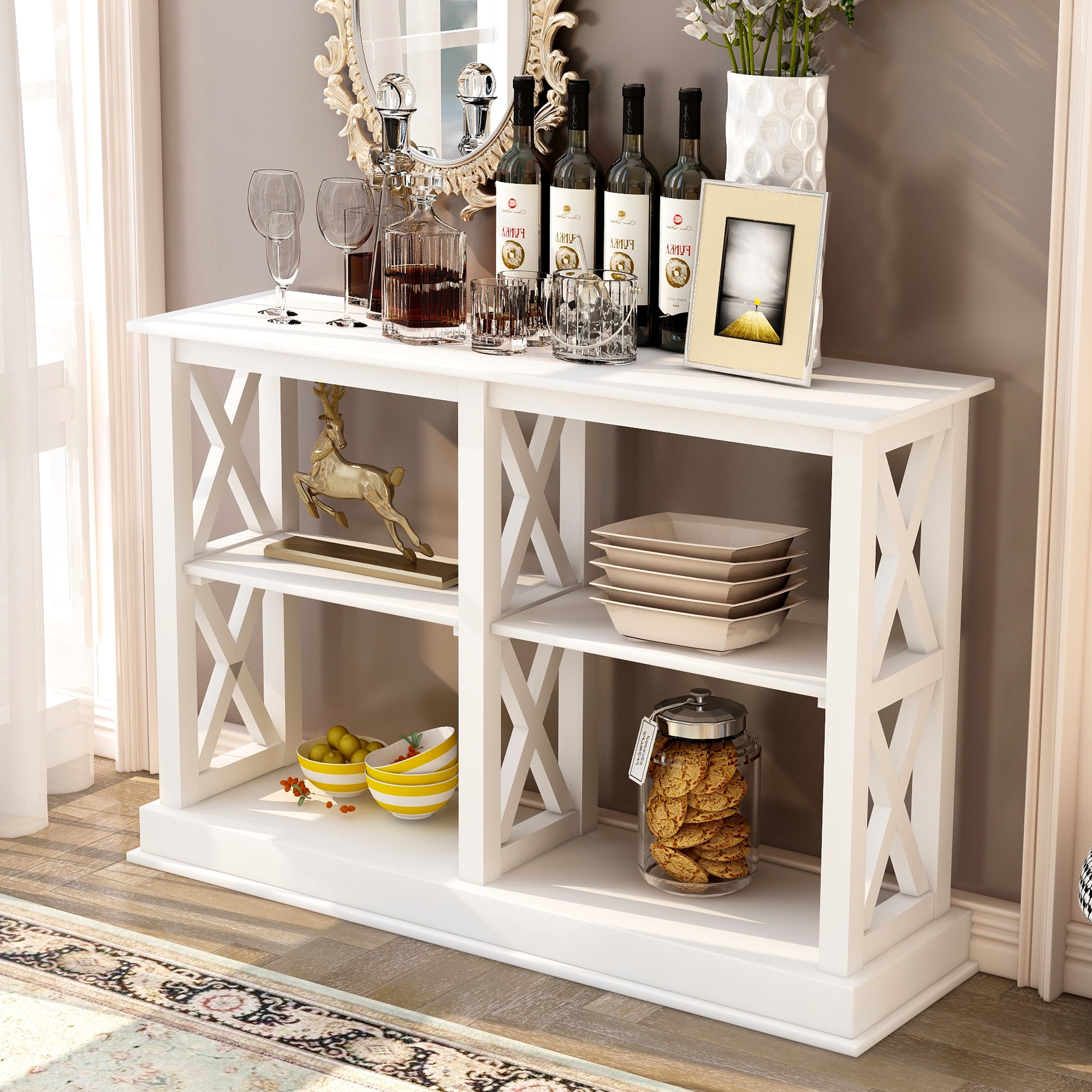 ModernLuxe L-WF199317AAK Modern / Console table