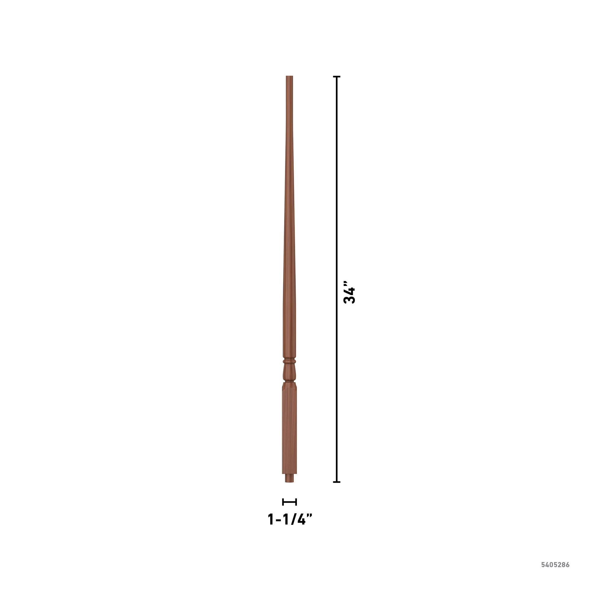 L.J. Smith Stair Systems S-5015-C 34 Interior-Stairpart-Balusters - View #4