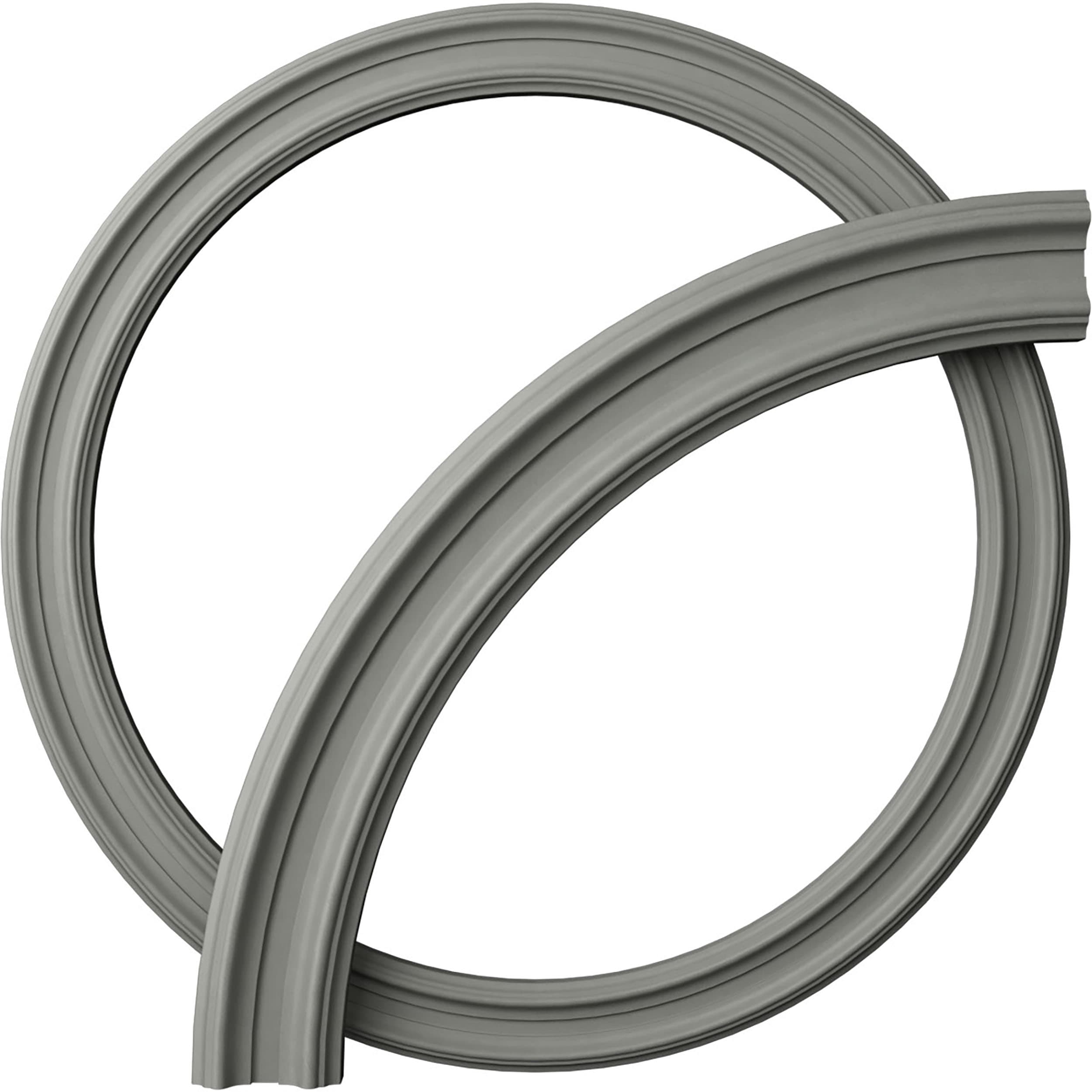 Ekena Millwork CRK23CL Claremont 24-Inches x 24-Inches Full Urethane Ceiling Ring
