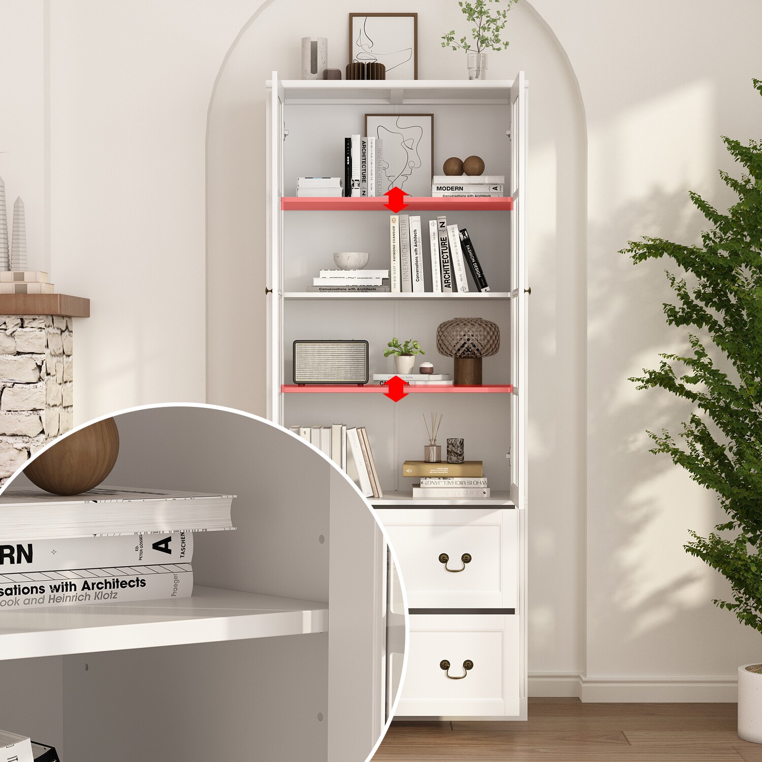 FUFU&GAGA JH0314-01 bookcases - View #7