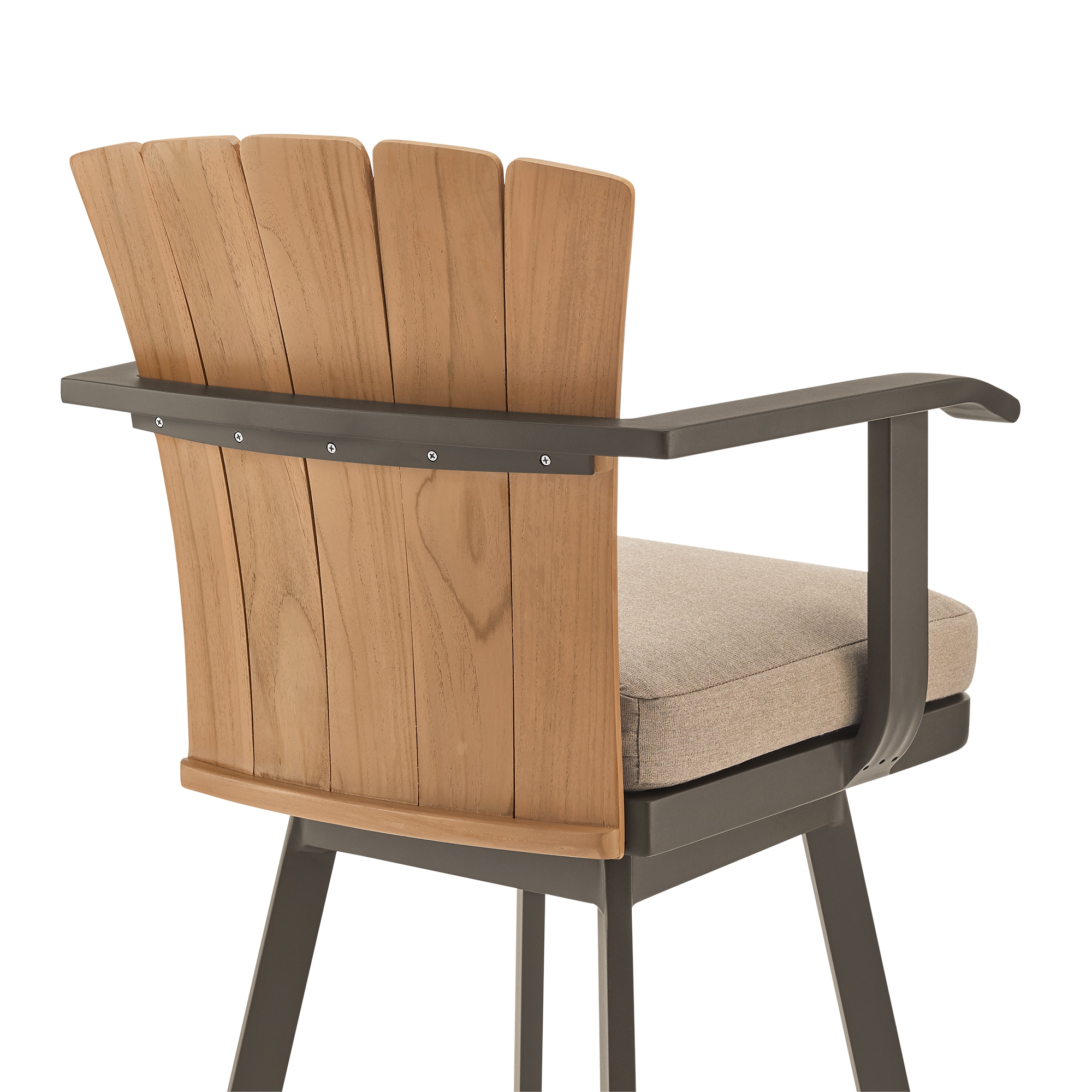 Armen Living LCHABABRN26 stools - View #2