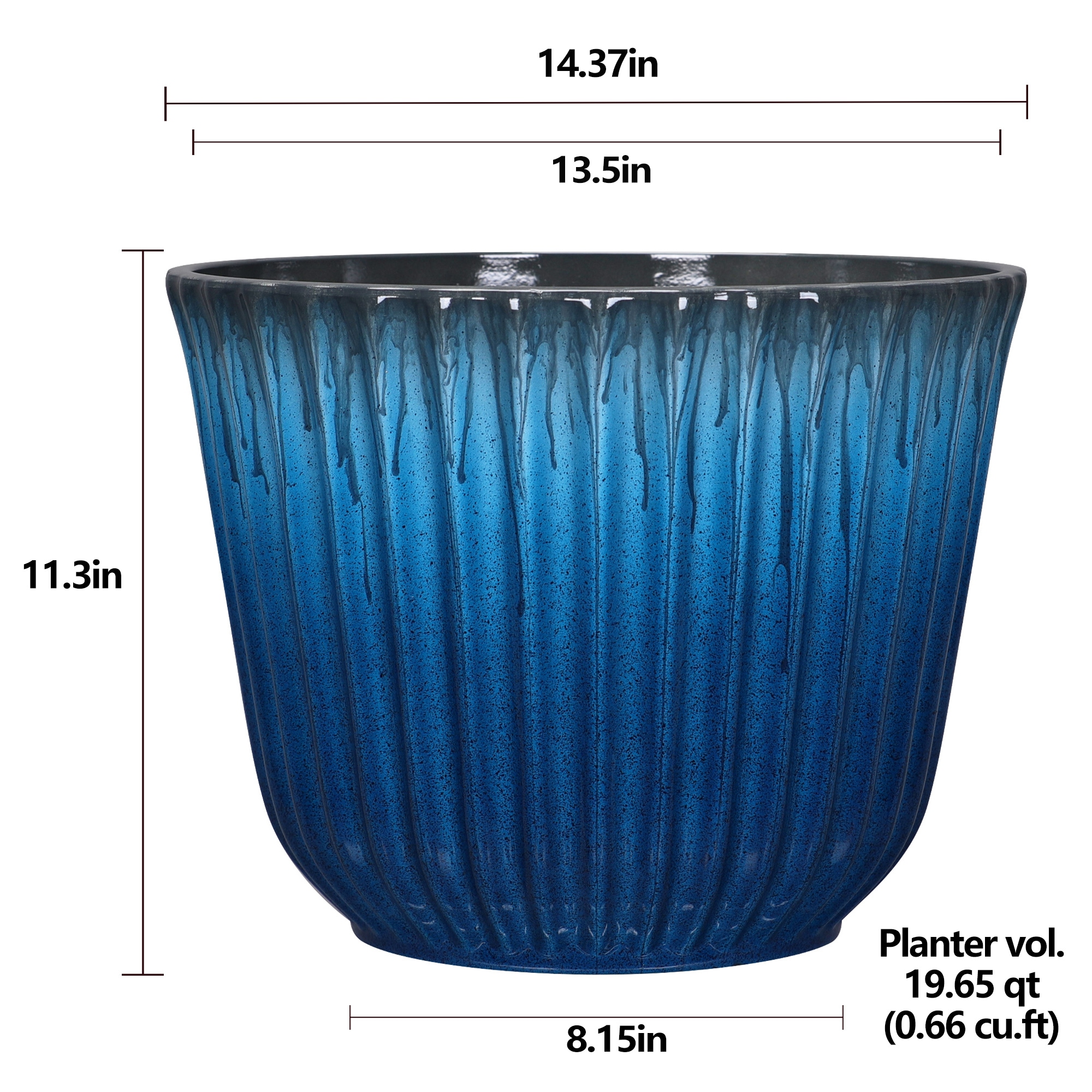 Style Selections PLJE515DBJ Planter-Window-Box - View #6