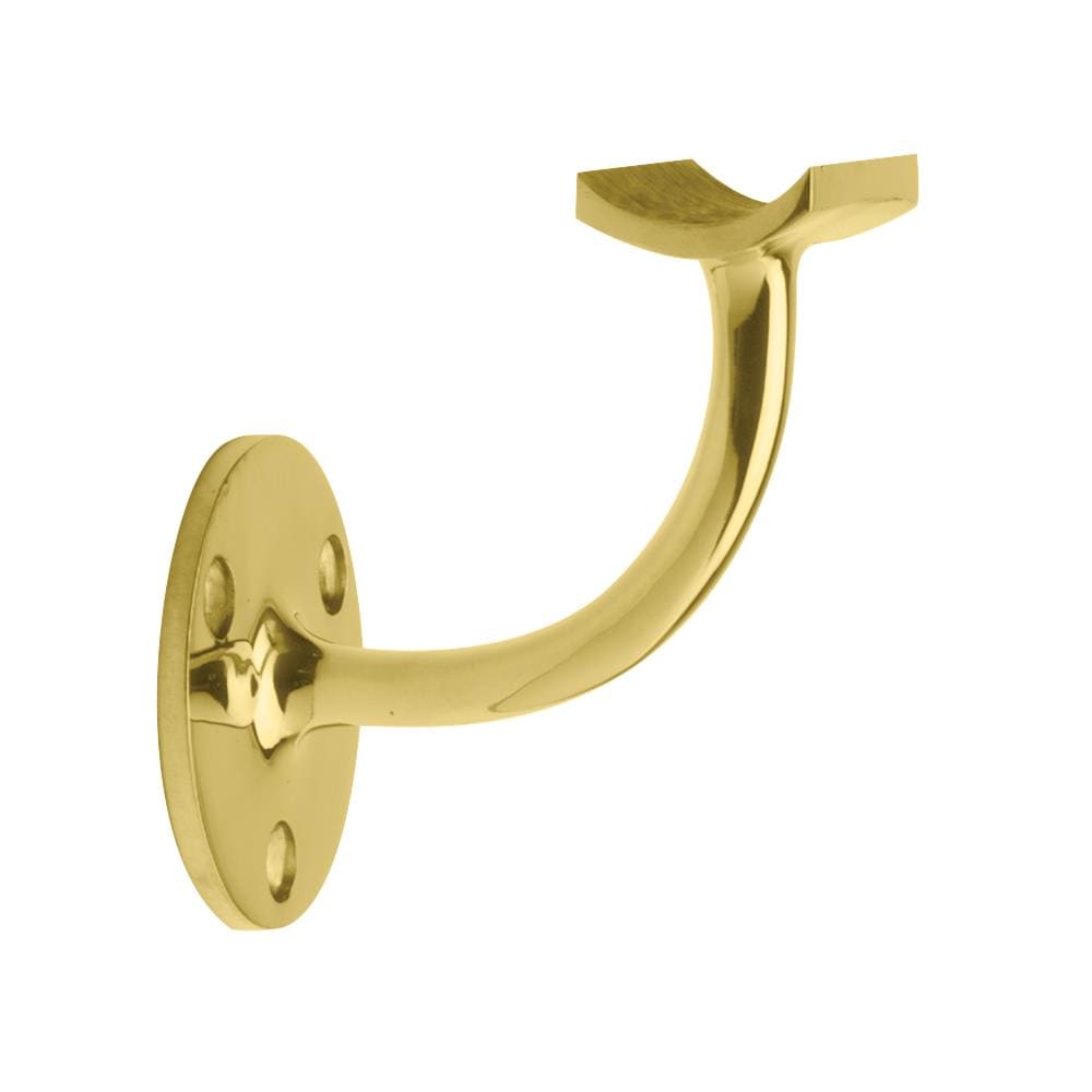 LIDO Designs Handrail 3-in Polished Brass Unfinished Brass Handrail in ...