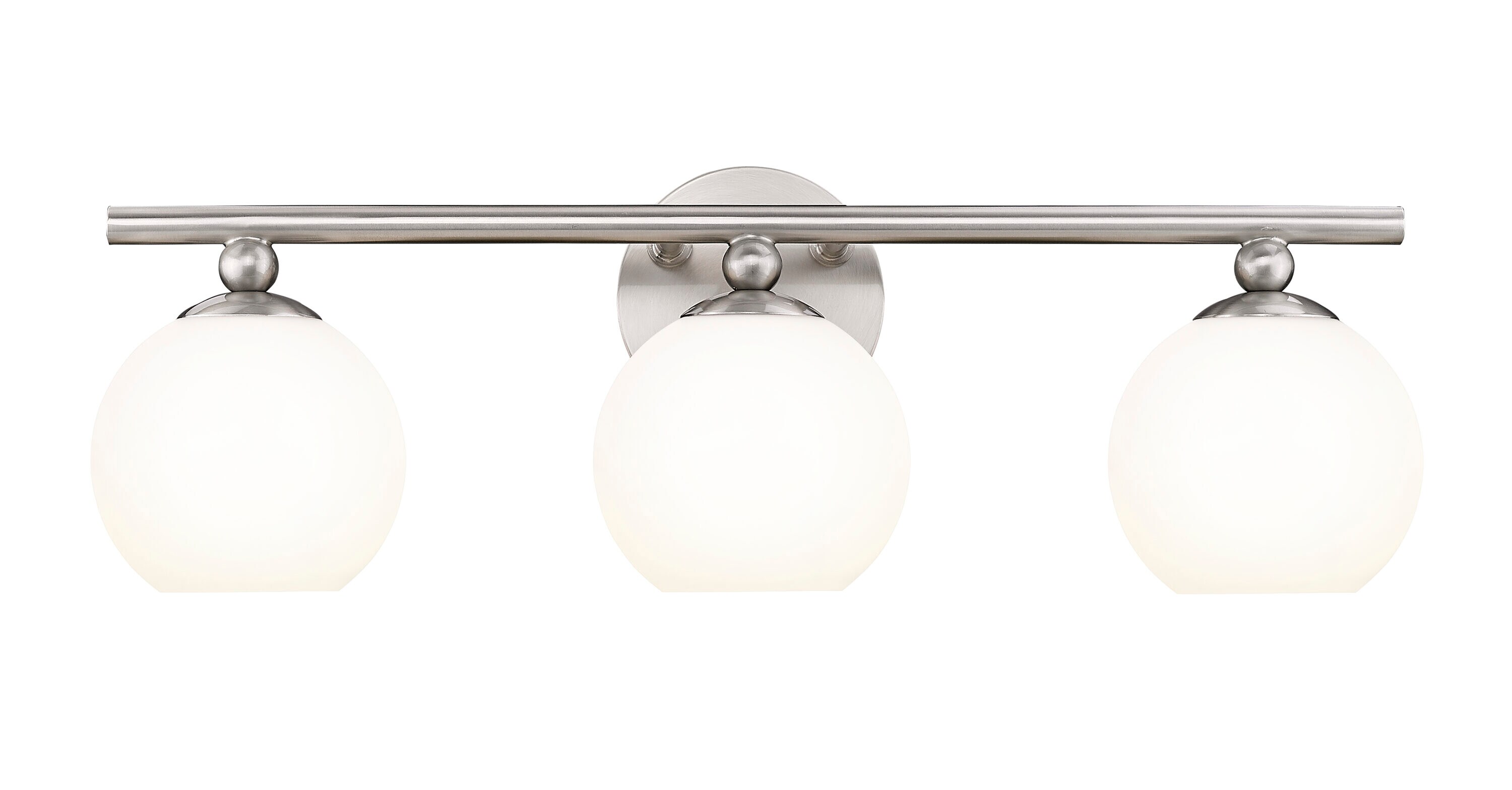 Z-Lite 1100-3V-BN Neoma 21.75-in 3 -Light Brushed Nickel Modern/contemporary Vanity light