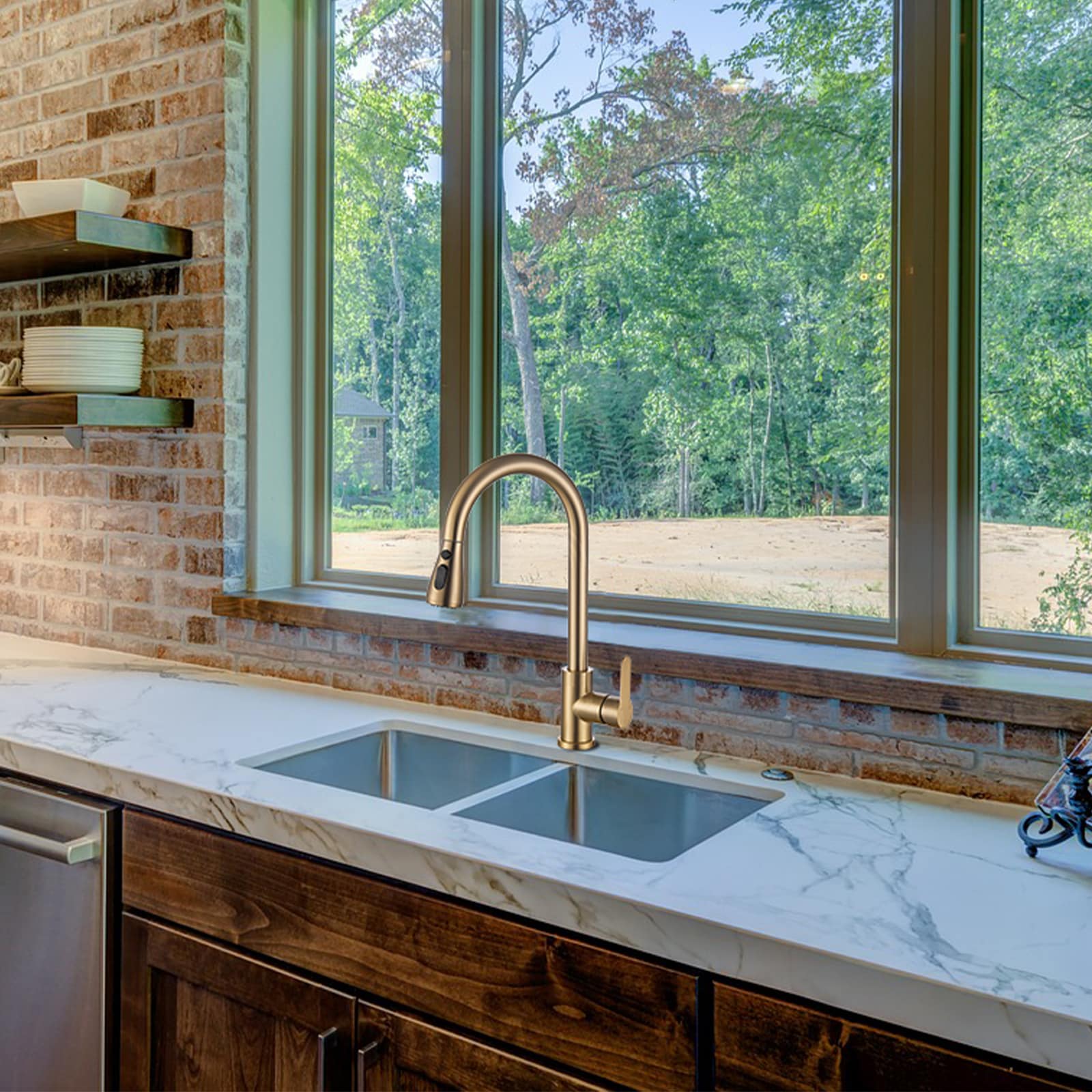 Cobbe LSKFC0403G Kitchen-Faucets - View #7
