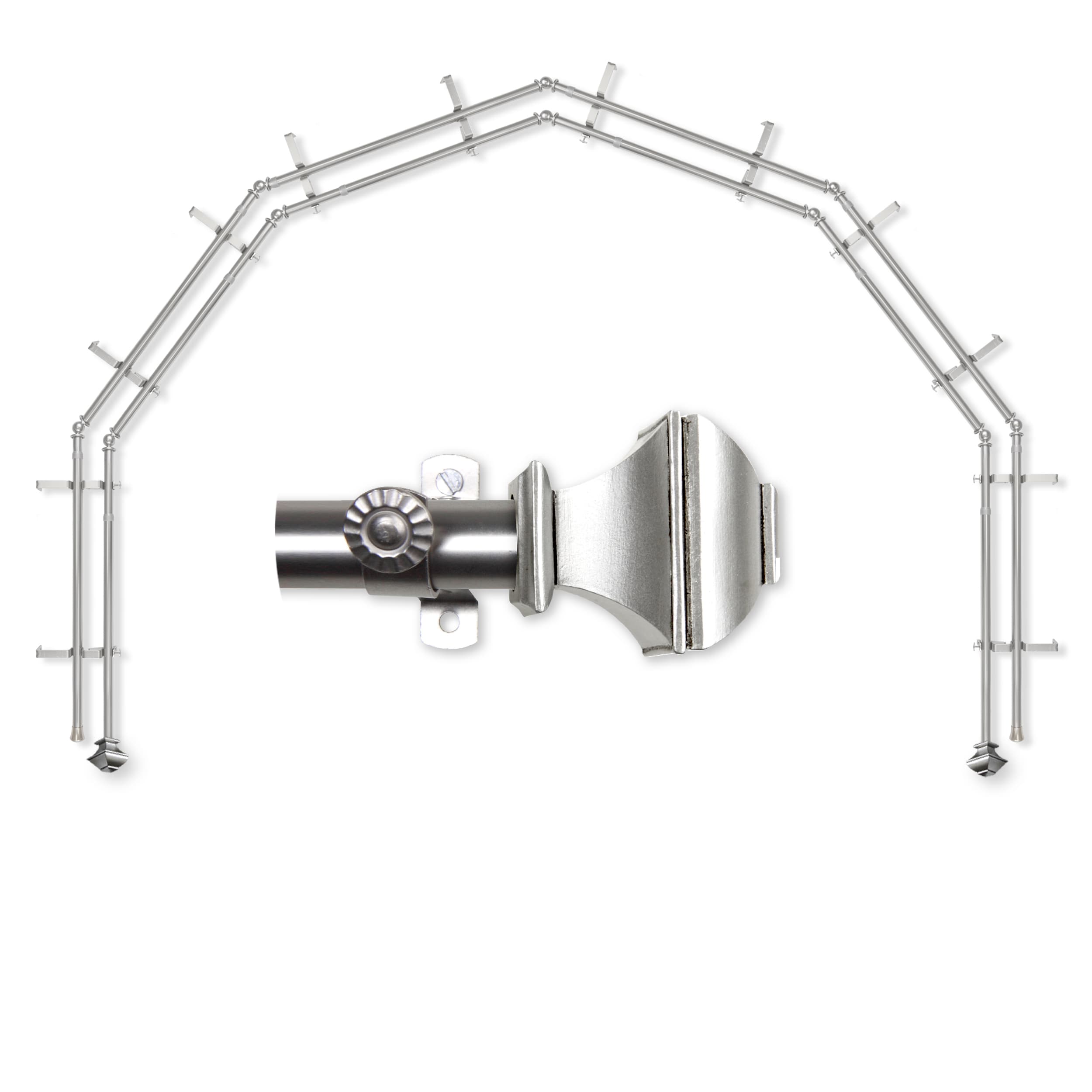 Hart & Harlow L-6BAY-82-5D Curtain-Rods - View #2