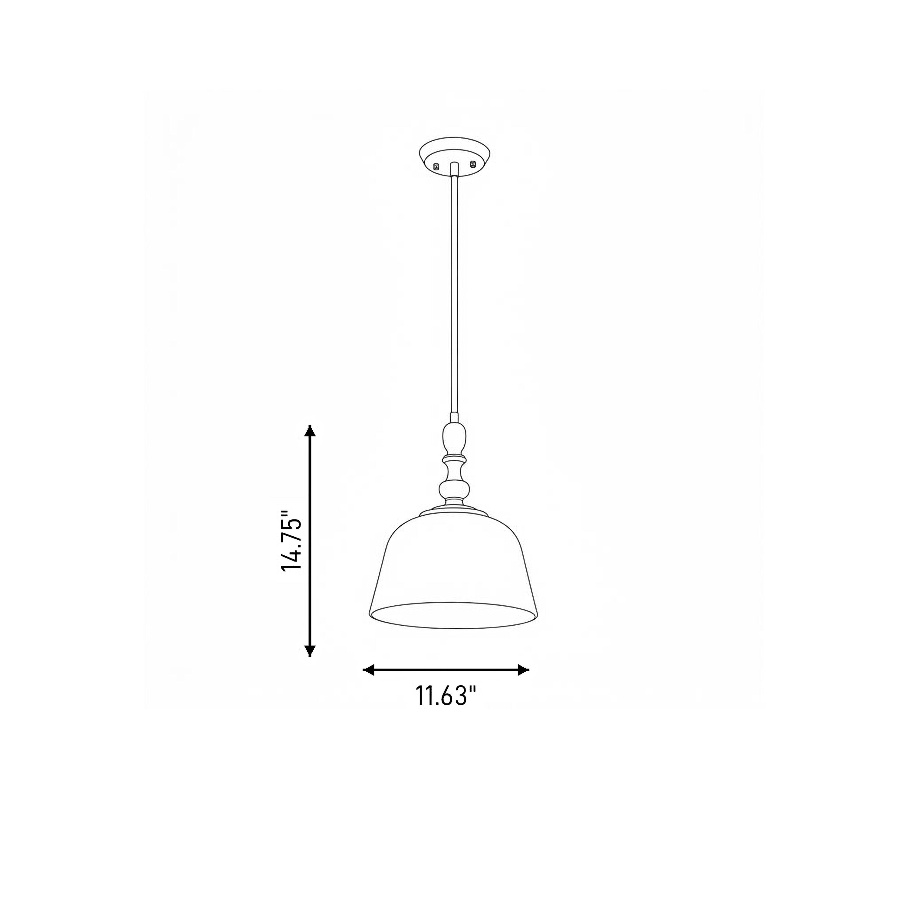 Savoy House Essentials 7-3751-1-89 Pendant-Lights - View #8