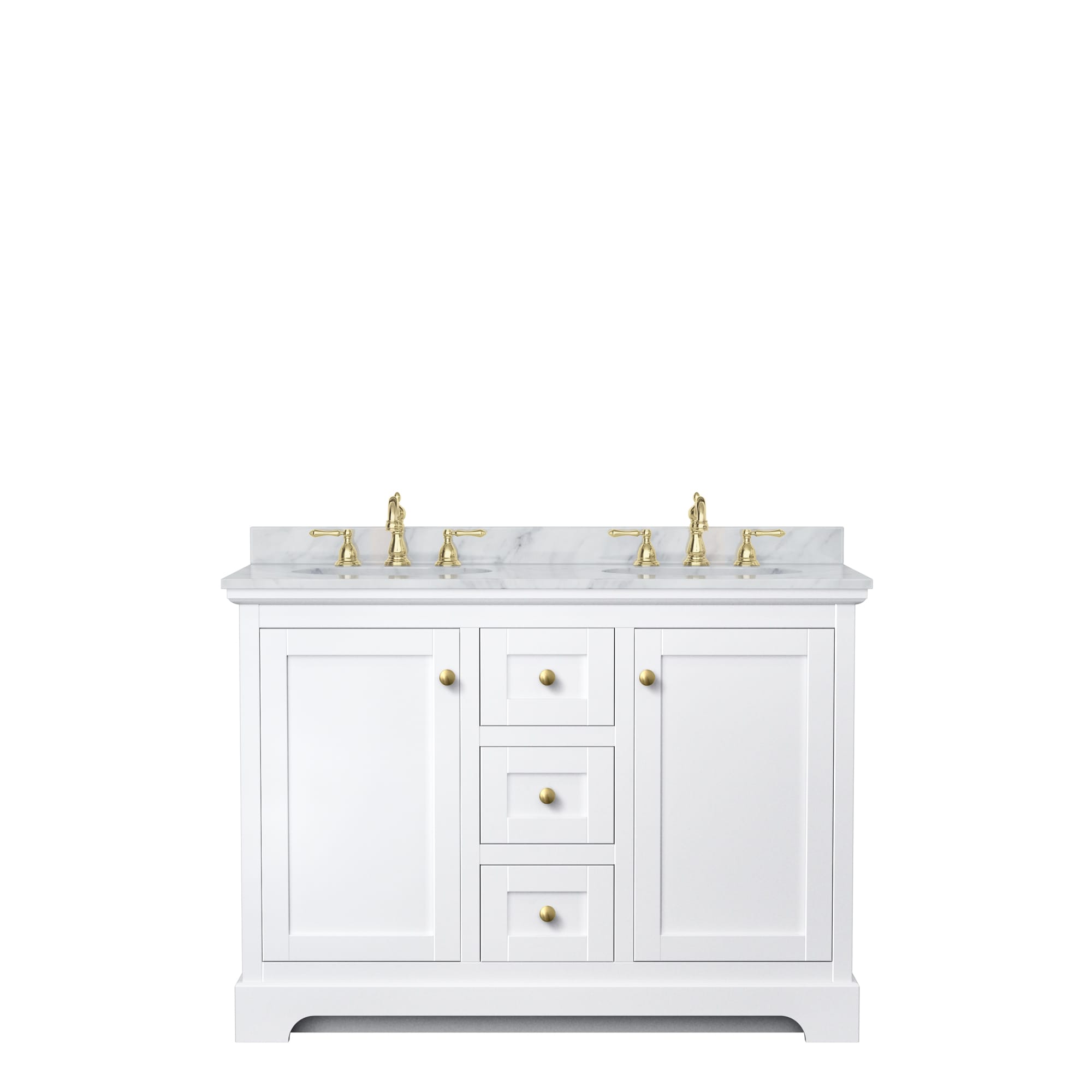 Wyndham Collection WCV232348DWGCMUNOMXX Bath-Vanity-Combo - View #2