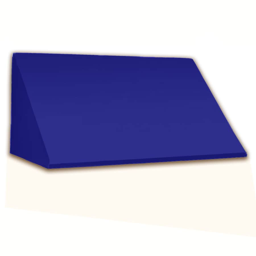 Awntech EF1030-NV-7BB 88.5-in Wide x 30-in Projection x 16-in Height Fabric Solid Window/Door Awning