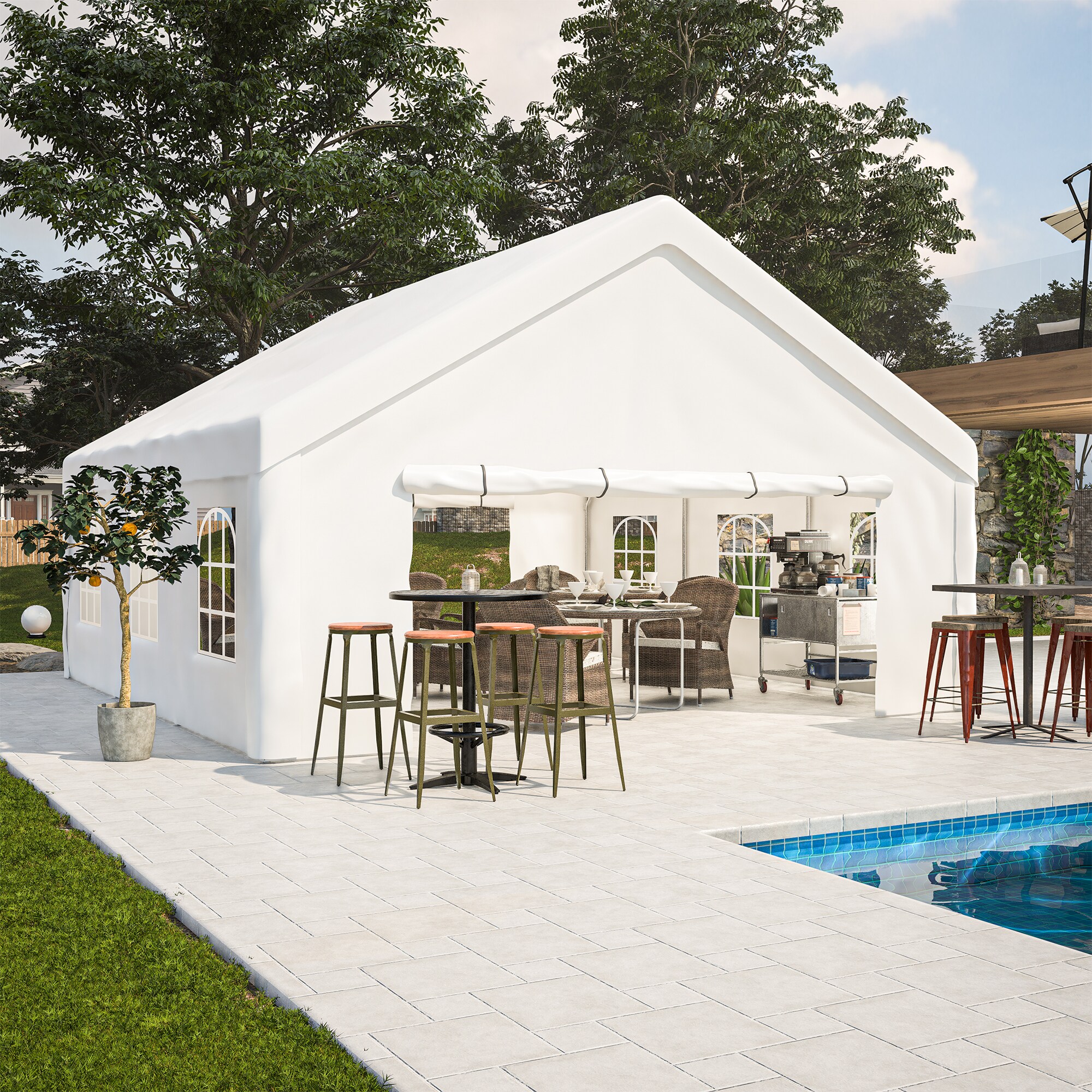 GDFStudio 344367 Wood-Resin-Gazebos - View #7