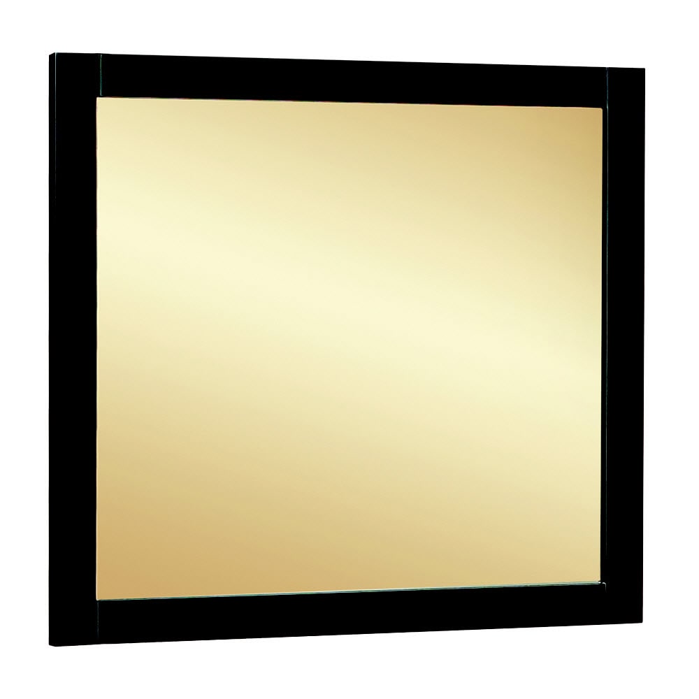 Style Selections EU-47895 Euro Style Espresso Bathroom Vanity Mirror
