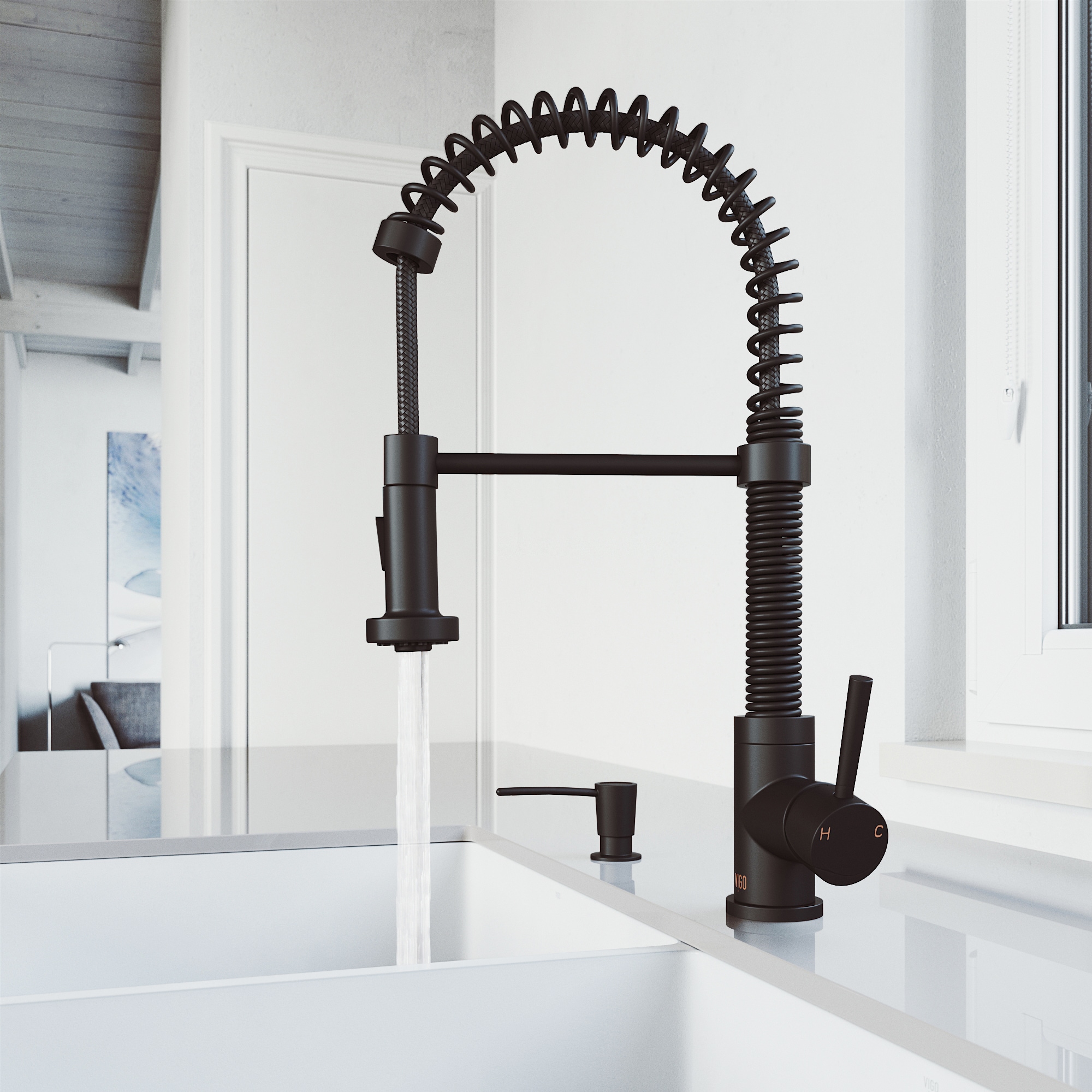 VIGO VG02001MBK2 Kitchen-Faucets - View #3