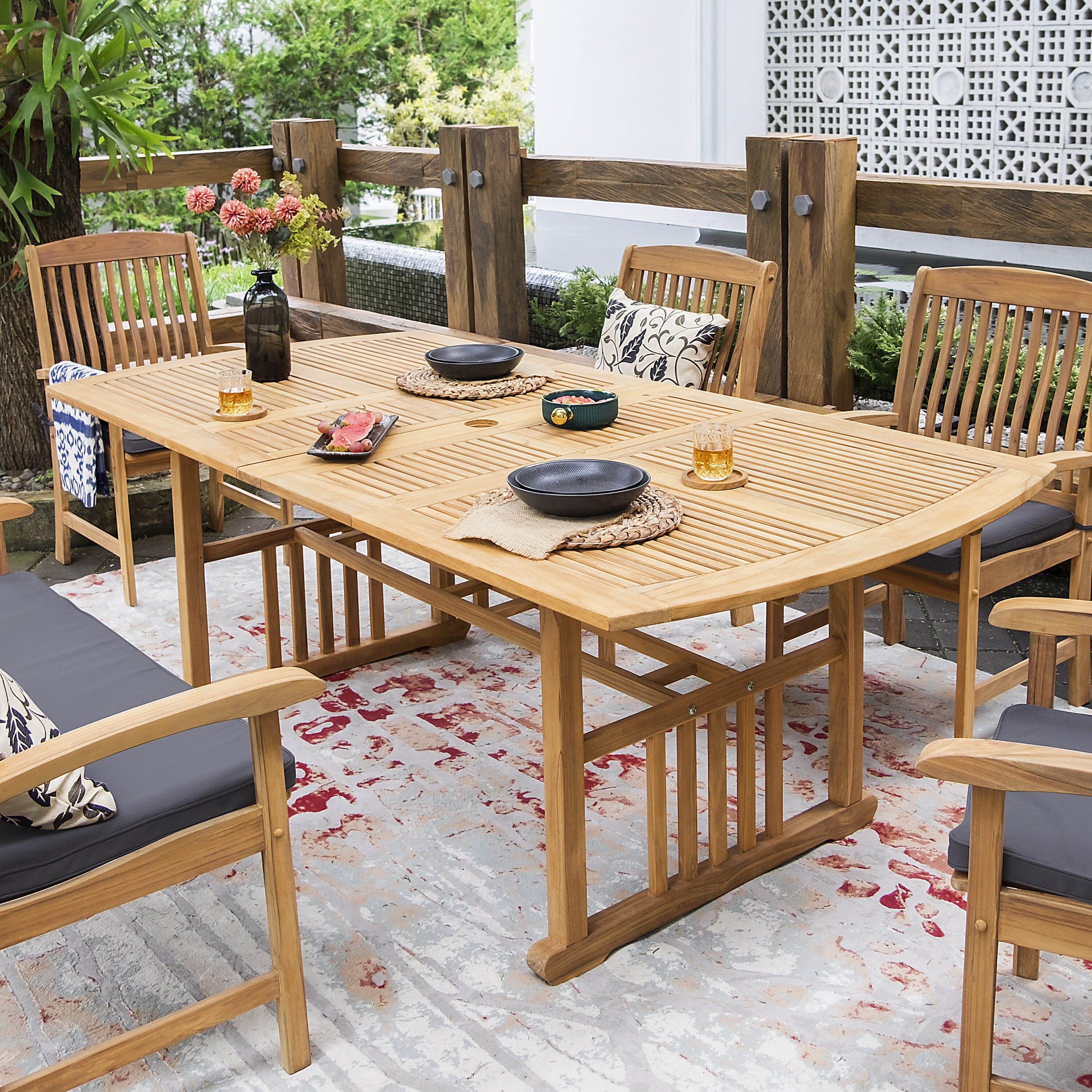 Cambridge Casual 610048-TW-XX-GY-XX Patio-Dining-Sets - View #10