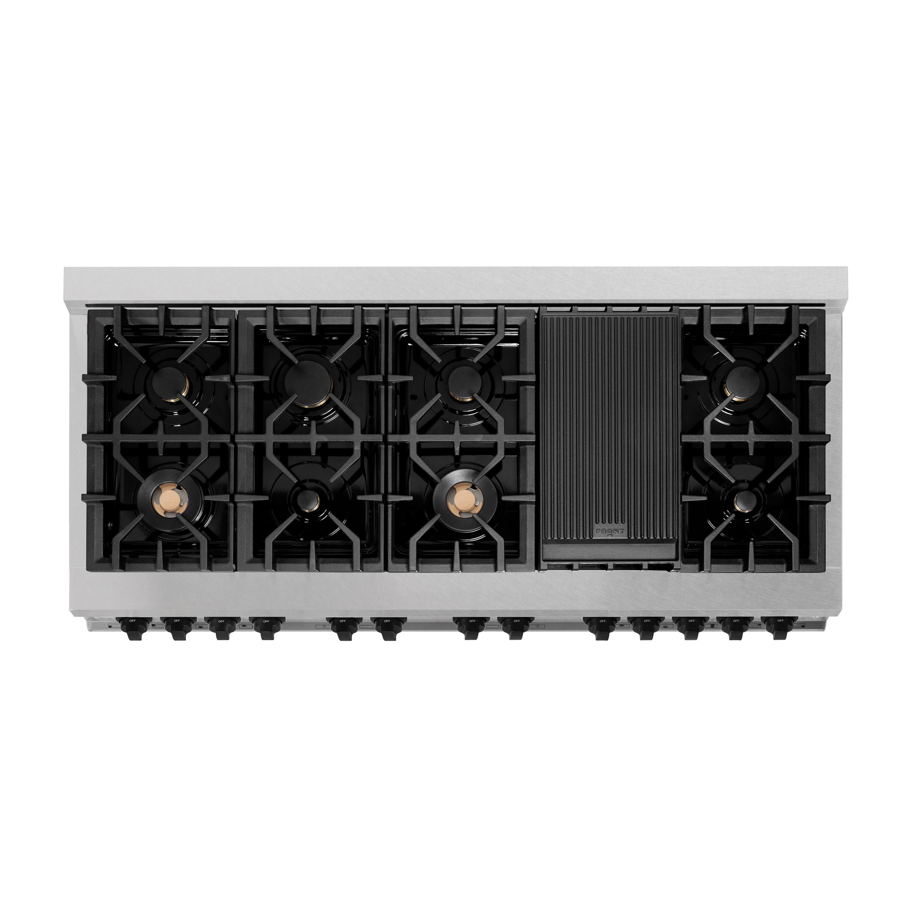 ZLINE KITCHEN & BATH RASZ-SN-60-MB Double-Dual-Fuel-Ranges - View #6