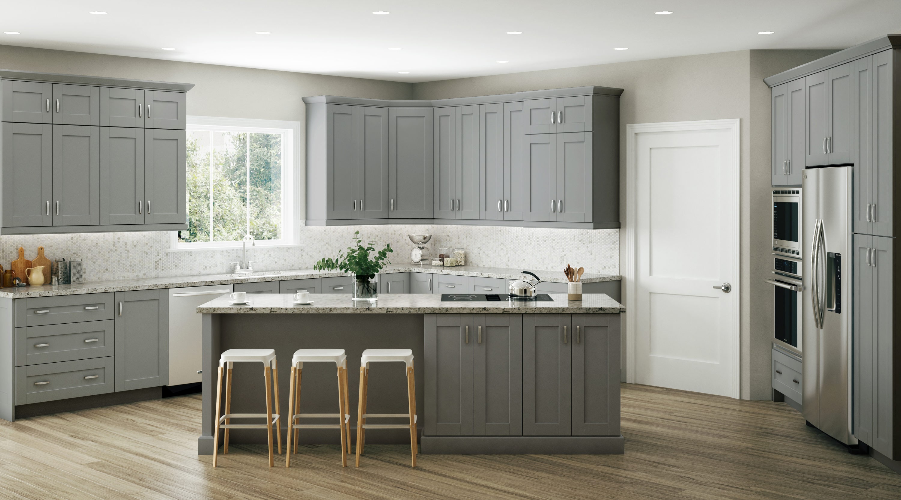 Premade Kitchen Cabinets Lowes Besto Blog   45365317 