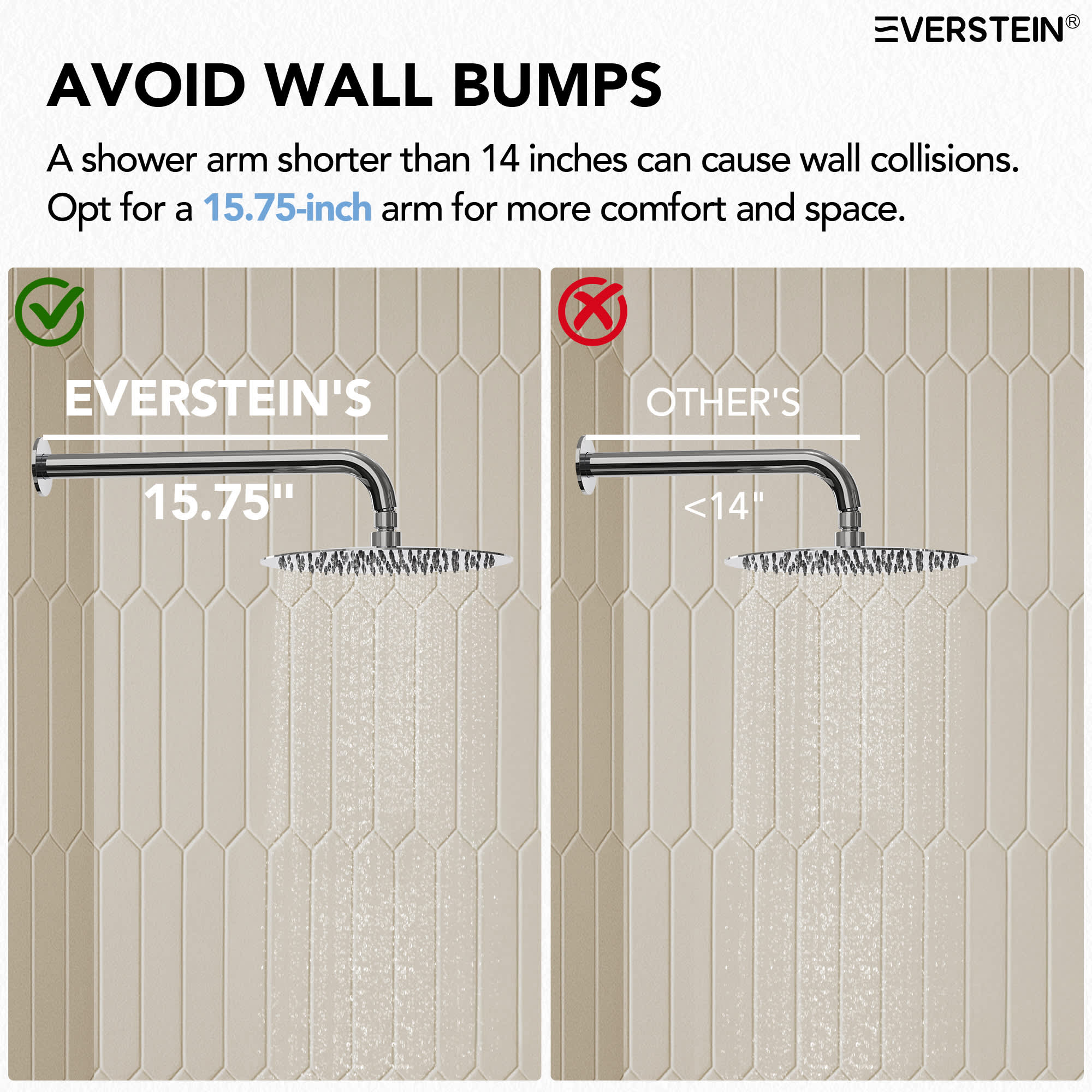 EVERSTEIN SFS-1058-CH10 Tub-Shower-Faucets - View #8