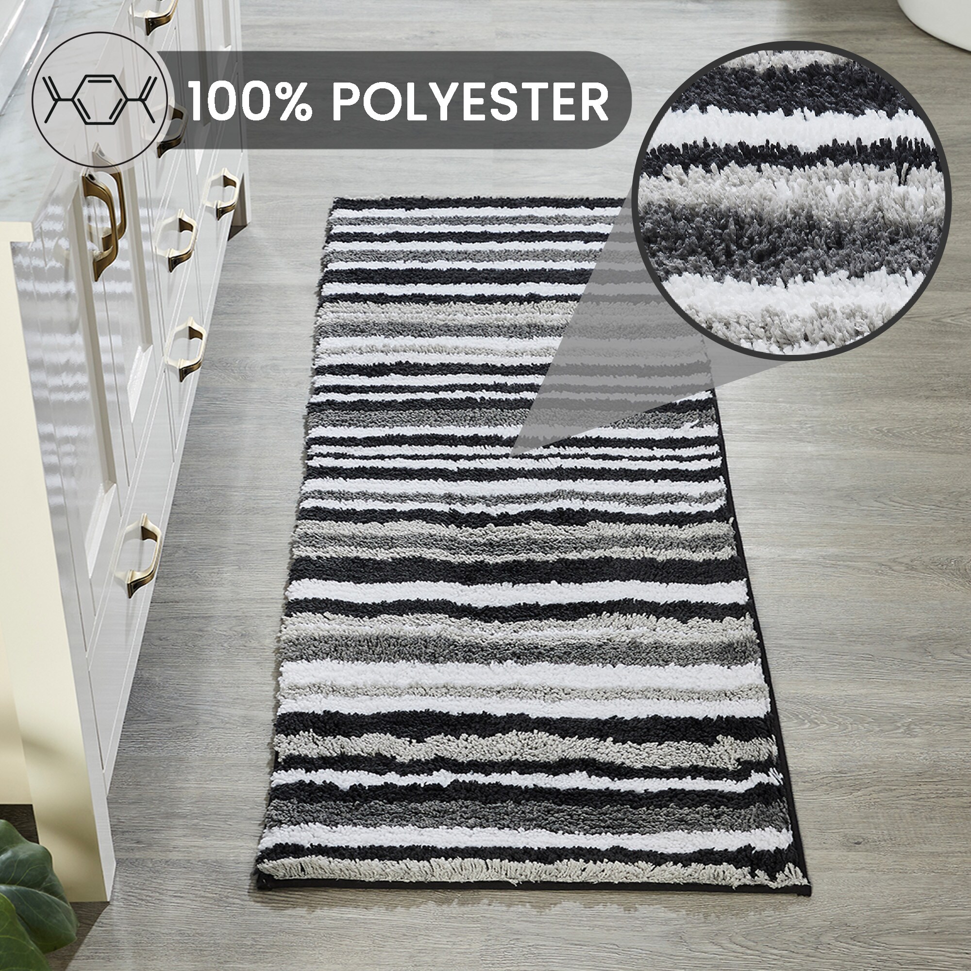 Better Trends BAGR2060GRP Bath-Rugs - View #2