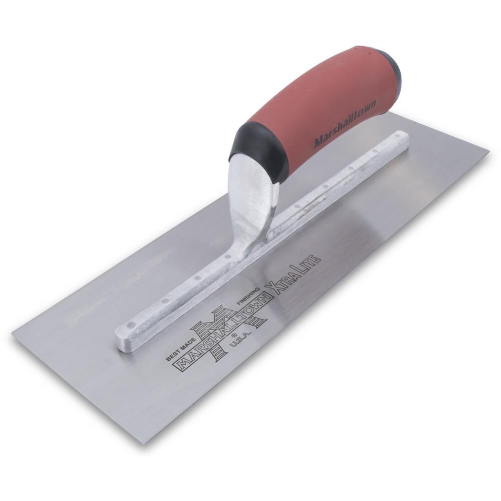 Marshalltown MXS7D 12-Inches x 5-Inches High carbon steel Finishing Concrete Trowel