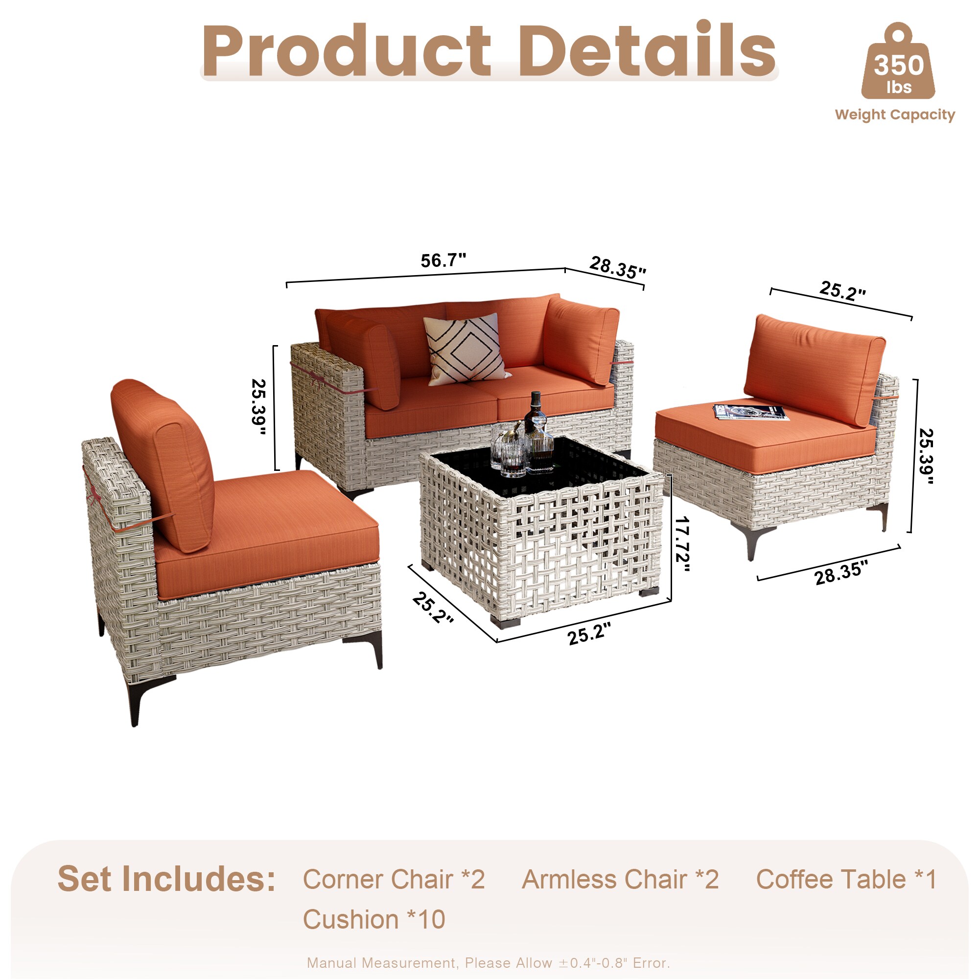 XIZZI XISKT8052 Patio-Sofas-Daybeds - View #6