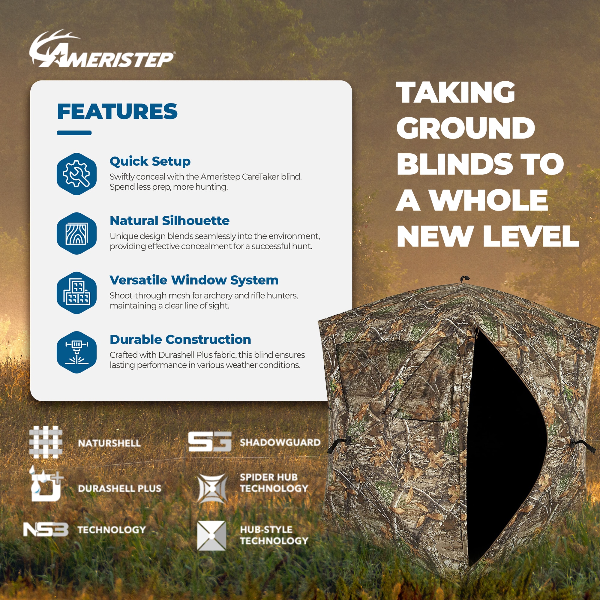 Ameristep 96707 Hunting-Blinds - View #2