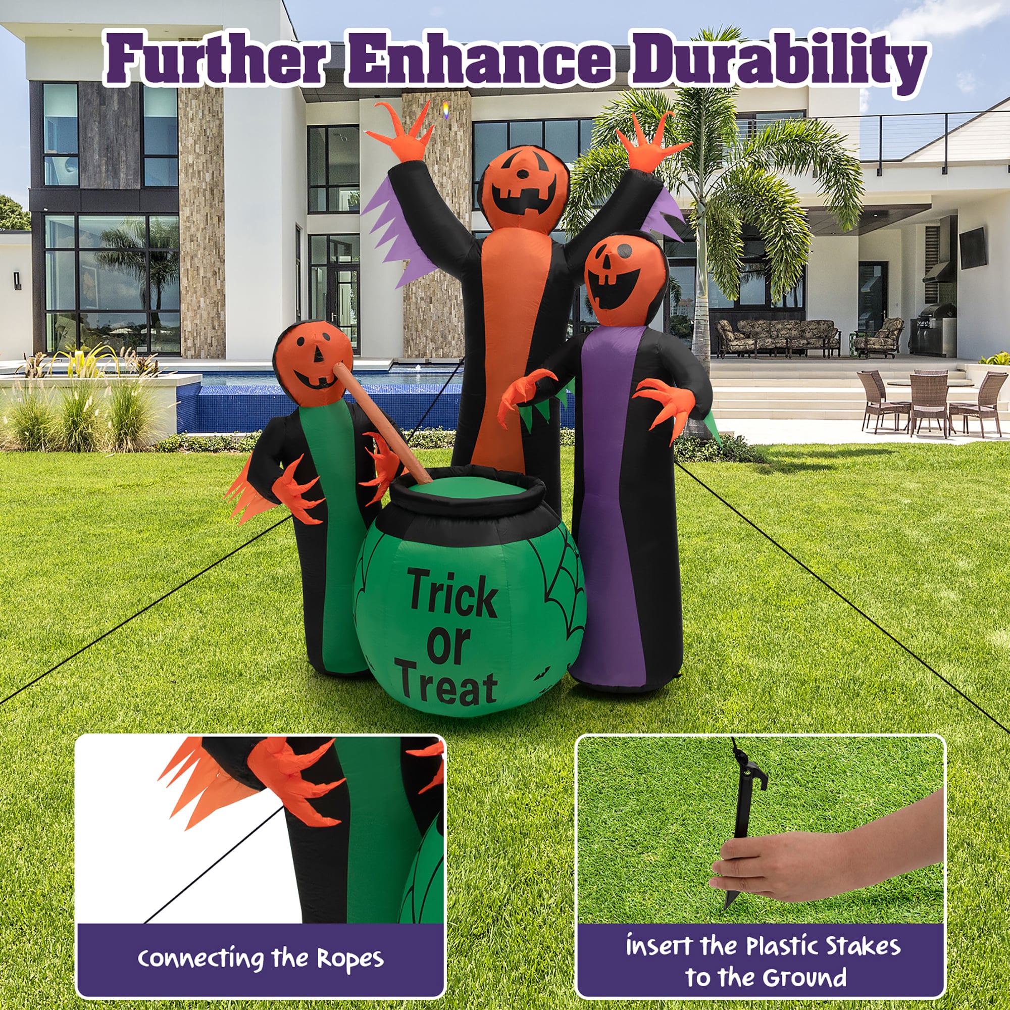 Costway TX10013US Outdoor-Halloween-Decor - View #8