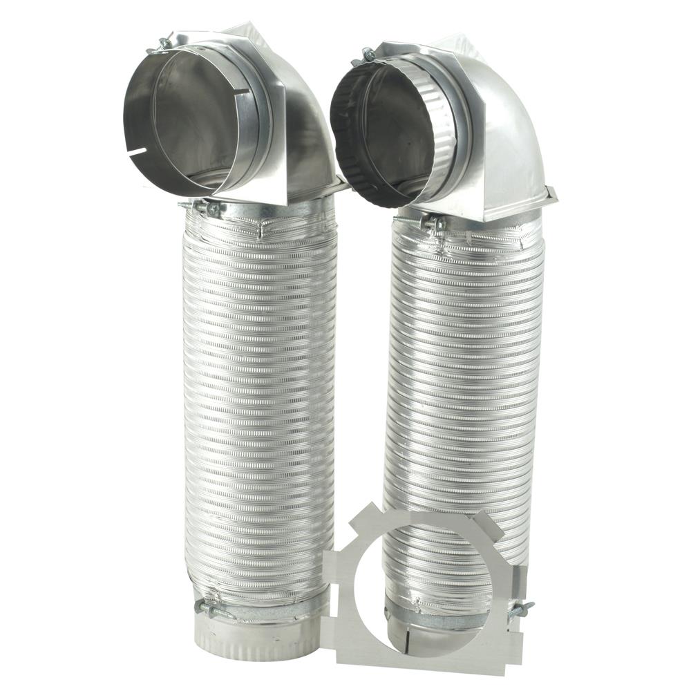 Spruce SDB190 Duct Boost Fan Indoor Hook-Up Dryer Vent Kit in the Dryer  Vent Kits department at