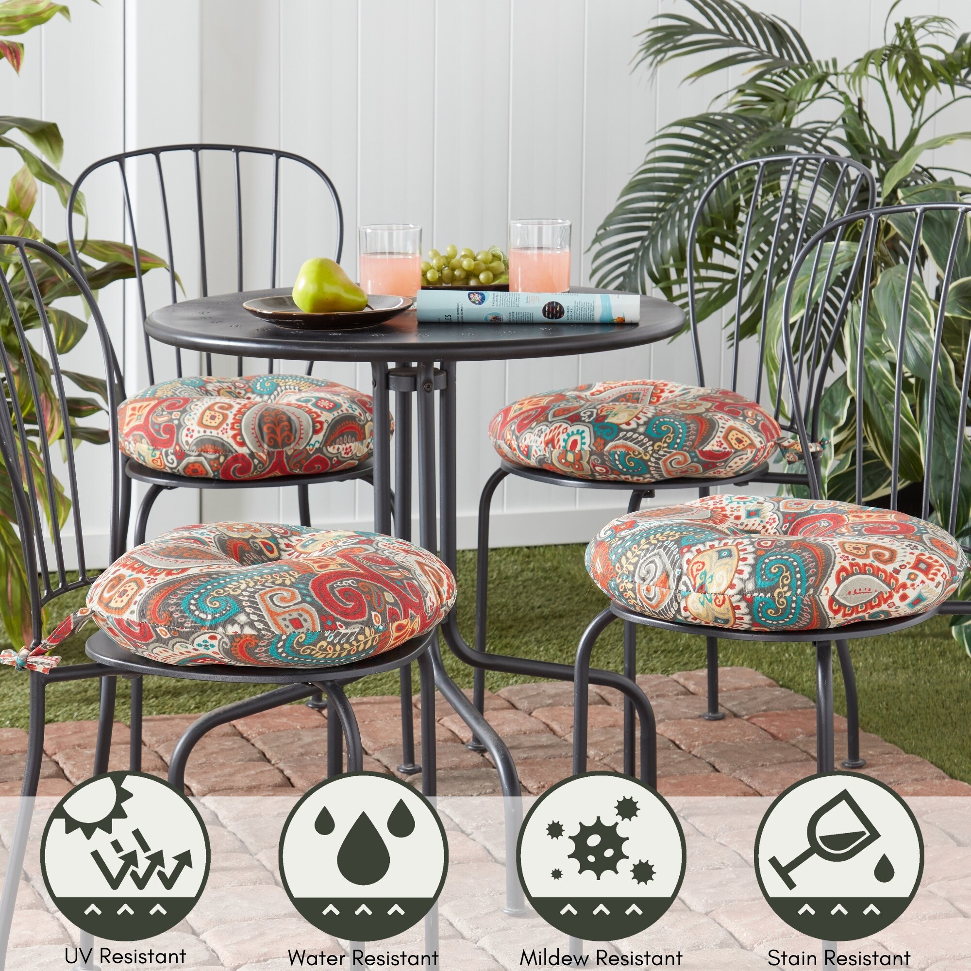 Greendale Home Fashions OC5816S2-ASBURYPARK Patio-Furniture-Cushions - View #6