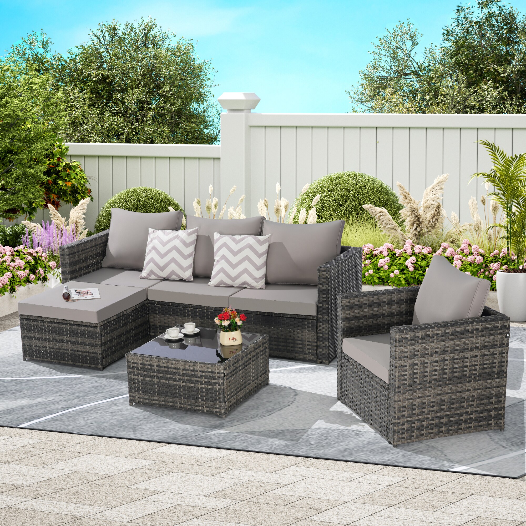 Gaierptone CRX0YYPAD6W Patio-Conversation-Sets - View #2