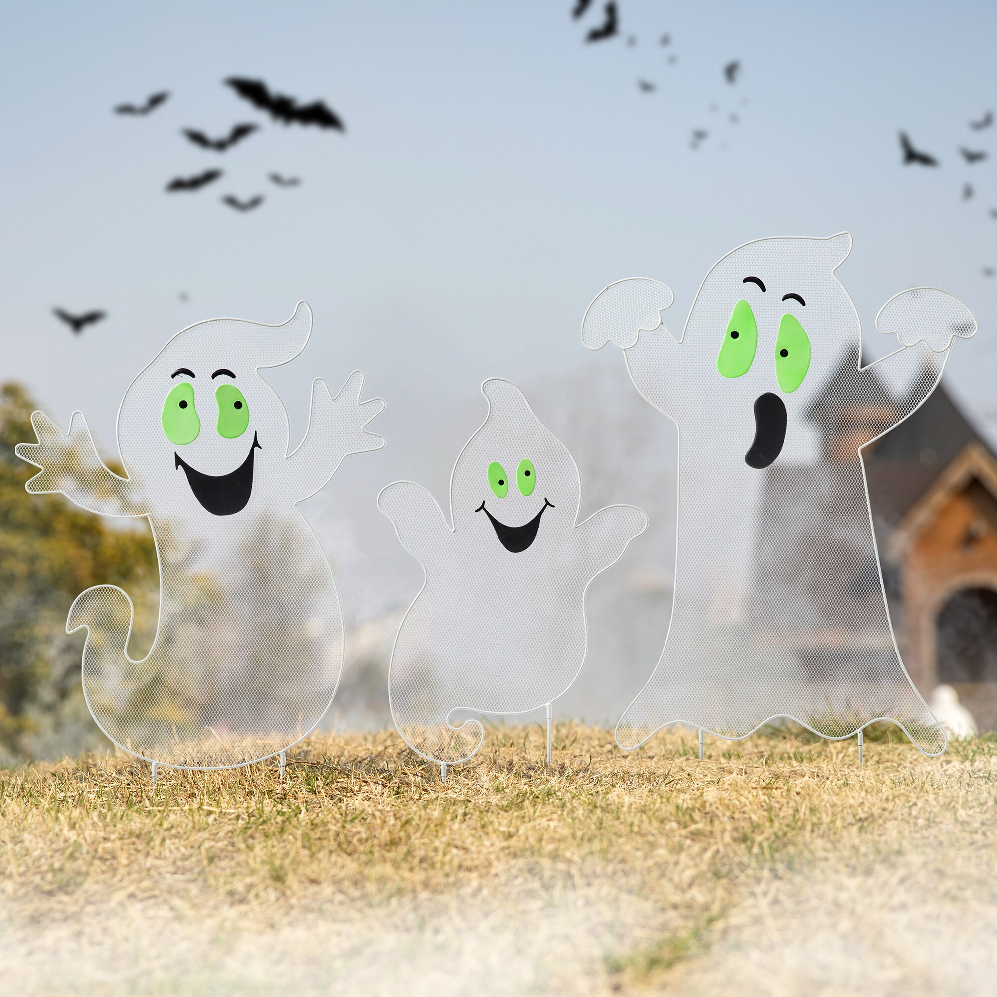 Glitzhome 2030200010 Outdoor-Halloween-Decor - View #3