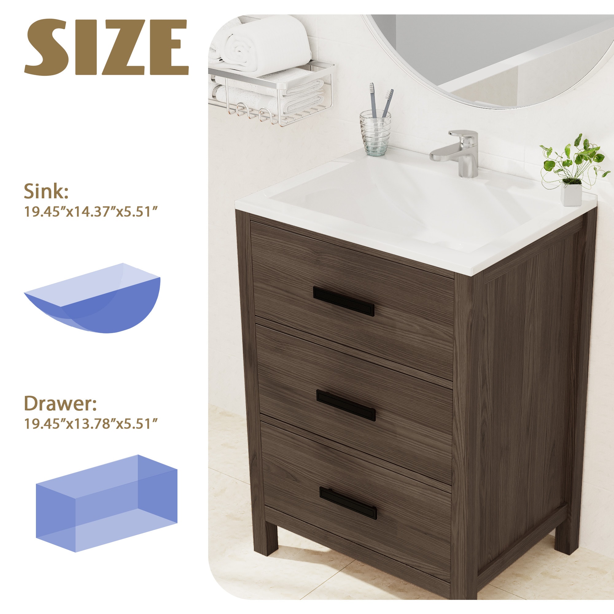 JEAREY JE-DNXXY-BE Bath-Vanity-Combo - View #4