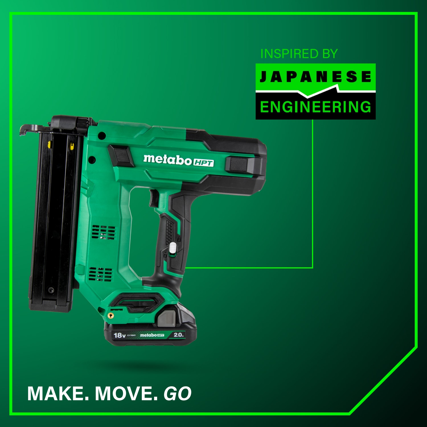 Metabo HPT N1804DBM Pneumatic-Staplers - View #13