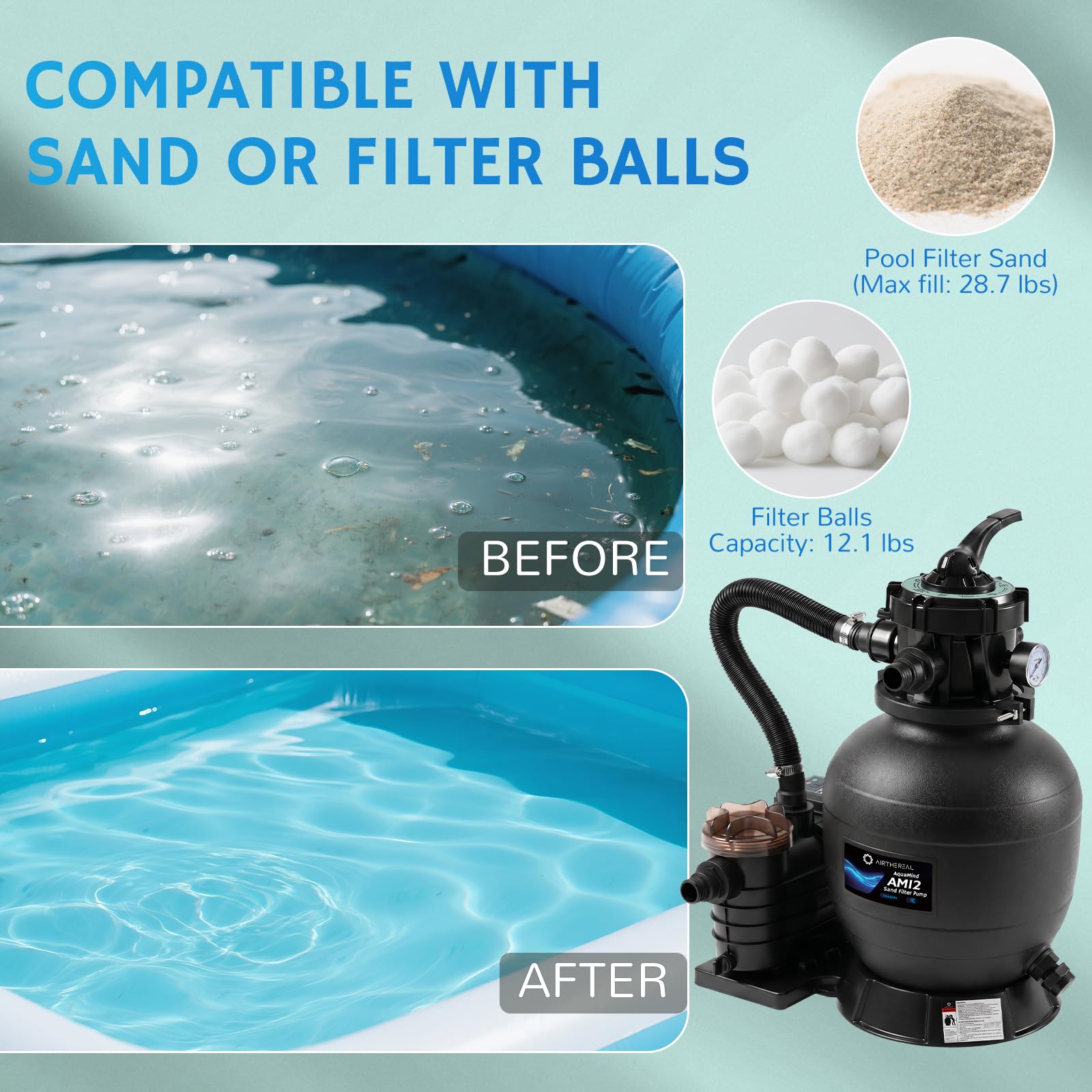 Airthereal AM13 Pool-Filter-Skim-Sys-Parts - View #5