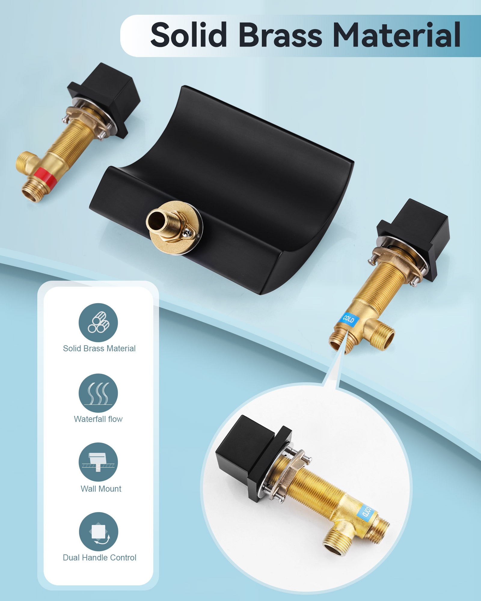 WOWOW 3080600B-LW Roman-Tub-Faucets - View #7