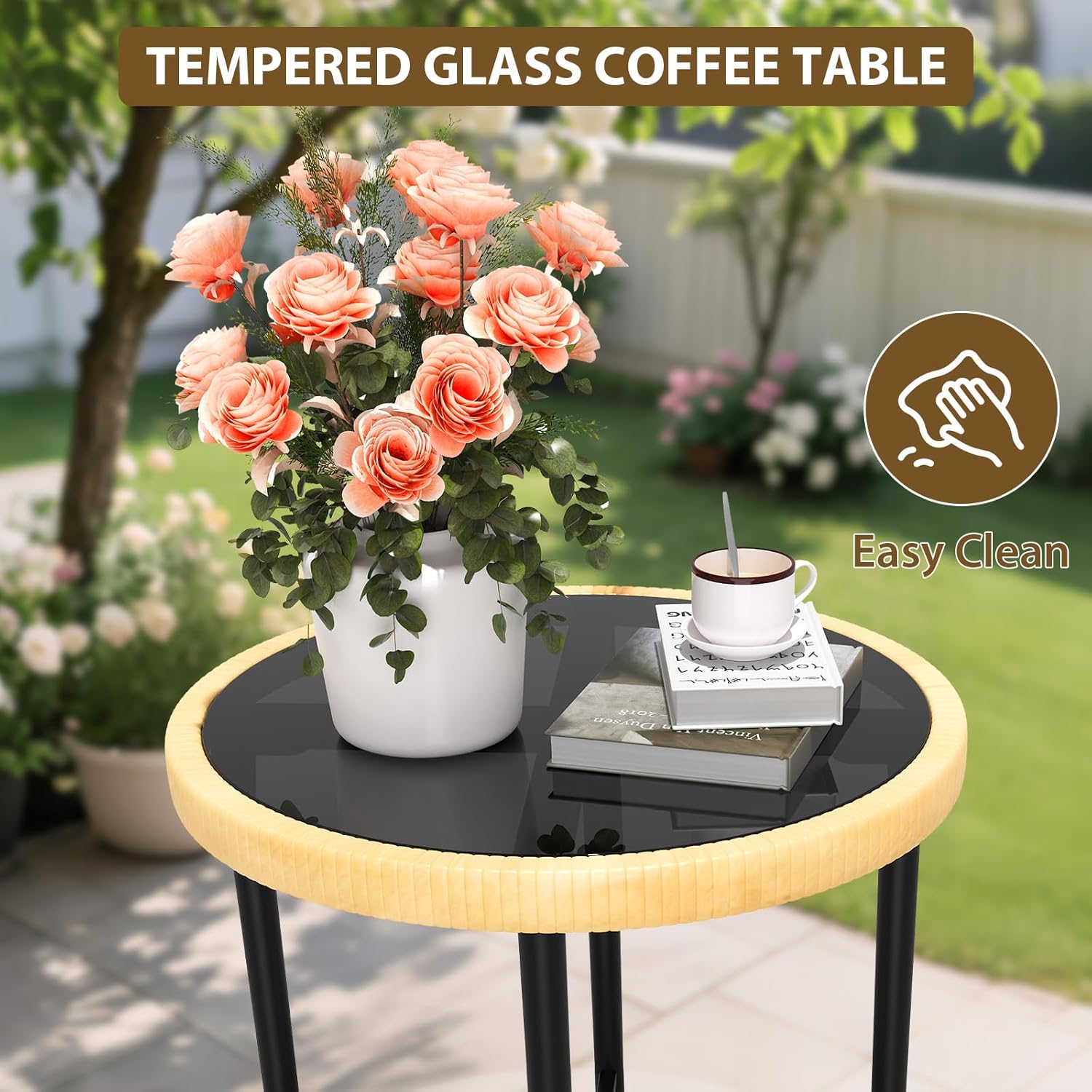 Qeetex GWPHO-34TYUSSE Patio-Conversation-Sets - View #3