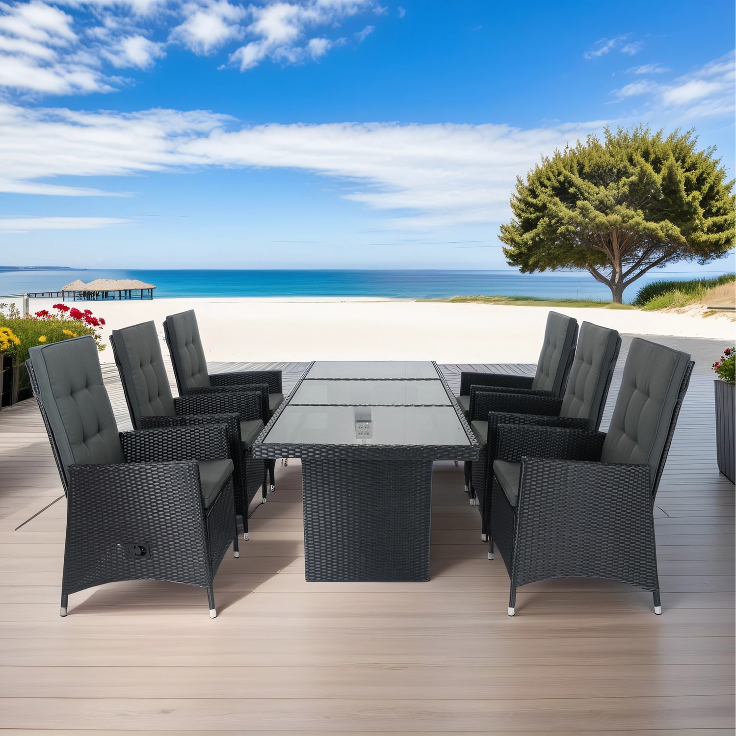 Bybafun YA0200045 Patio-Dining-Sets - View #8