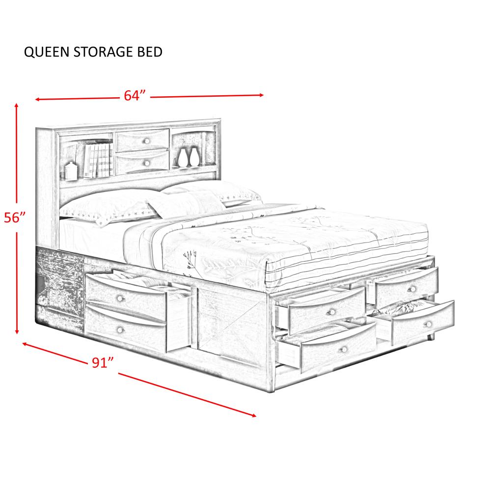 Picket House Furnishings EM300Q6PC Bedroom-Sets - View #7
