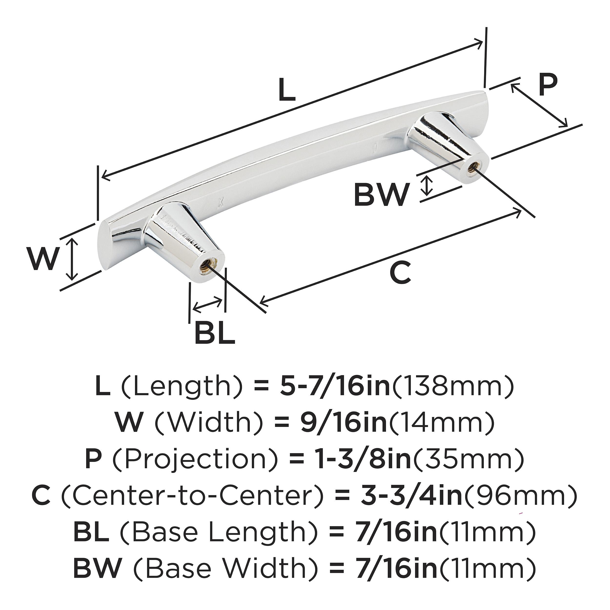 Amerock 25VMP3731026 Cabinet-Pulls - View #4