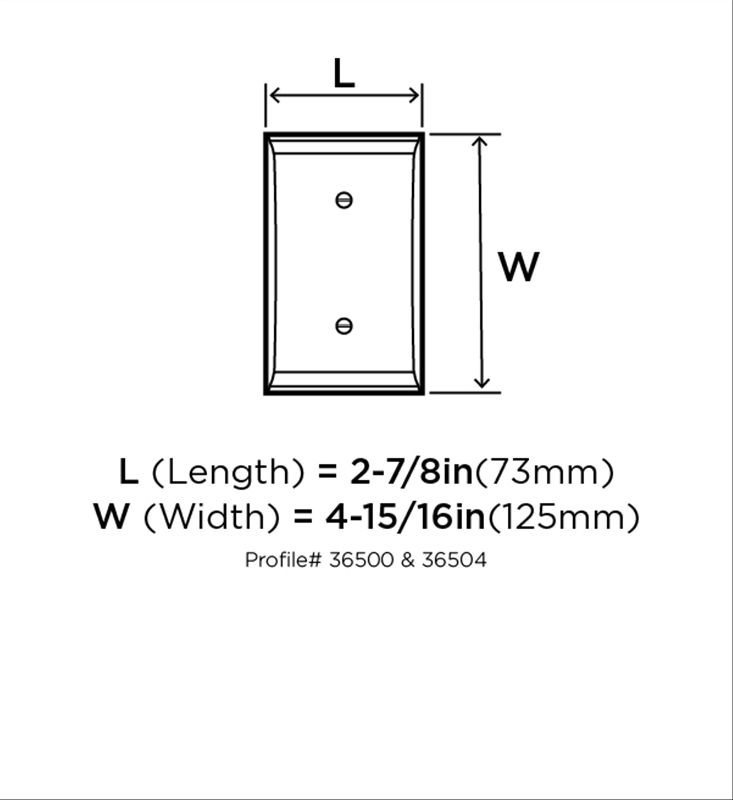 Amerock 1906898 Electrical-Wall-Plates - View #2