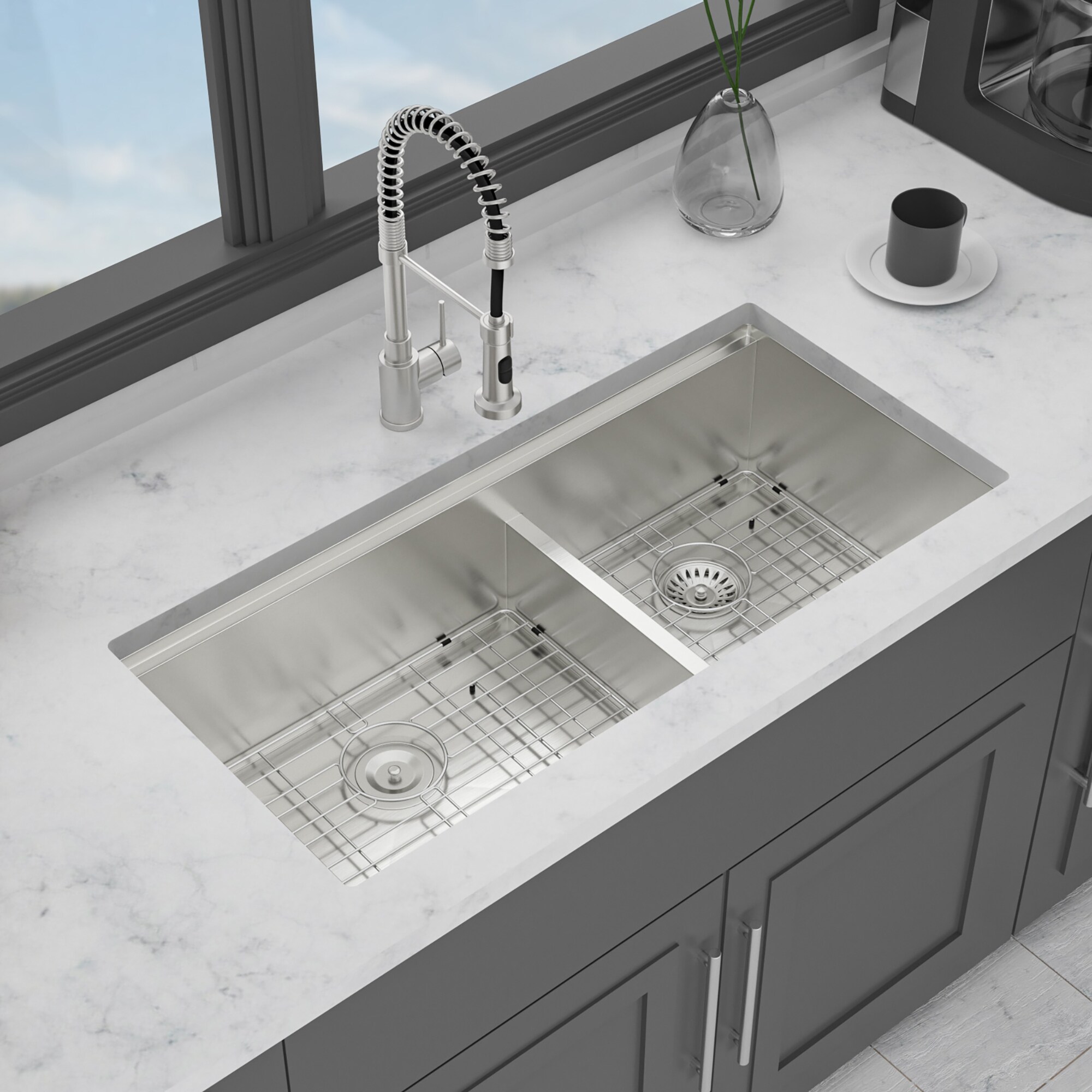 Fun Orange FUN26W5878-39 Kitchen-Sinks - View #9