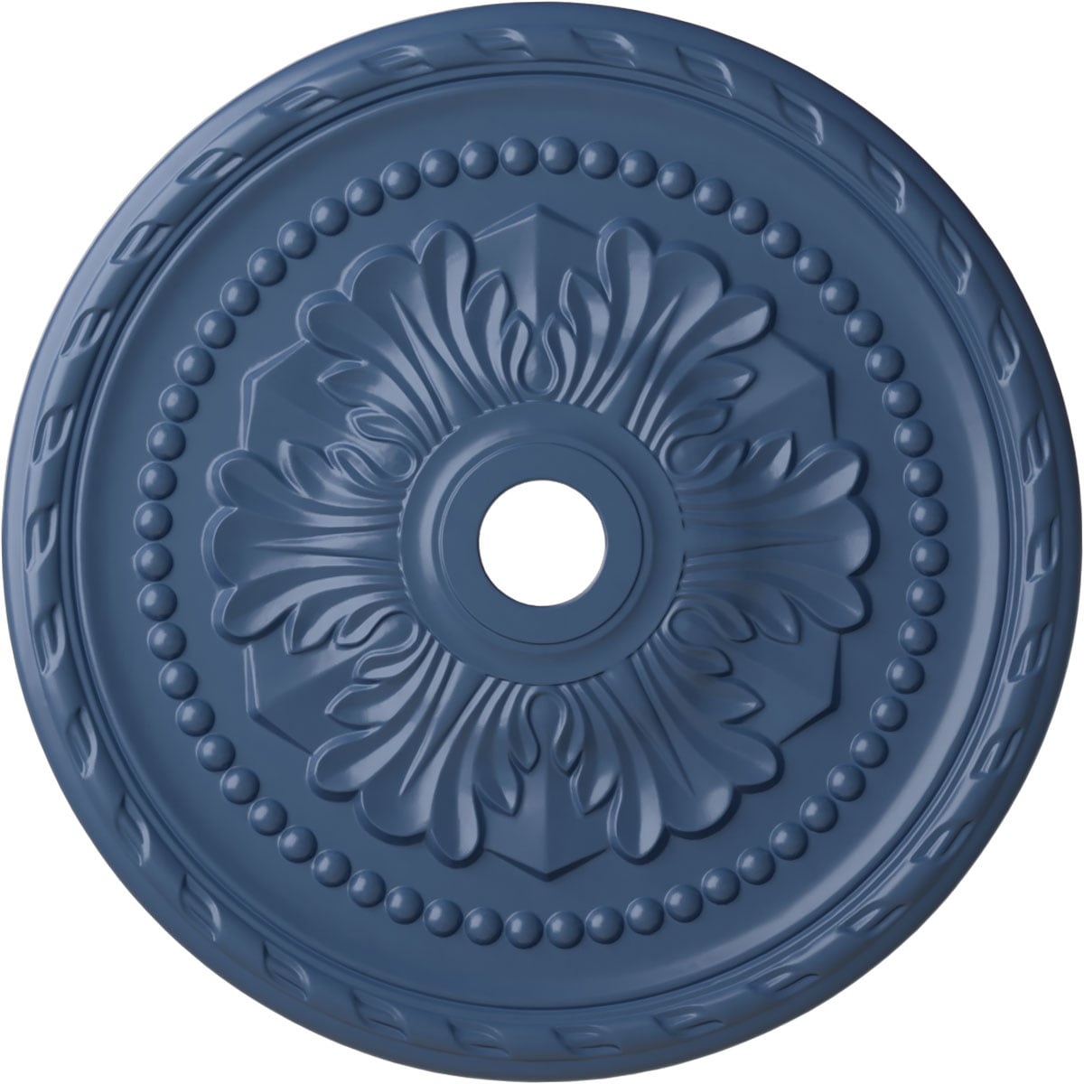 Ekena Millwork CM31PMAMF Palmetto 31.5-in W x 31.5-in L Painted Americana Polyurethane Whole Ceiling Medallion