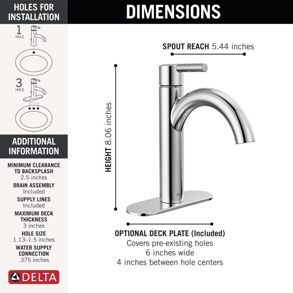 Delta 15749LF Lavatory-Faucets - View #4