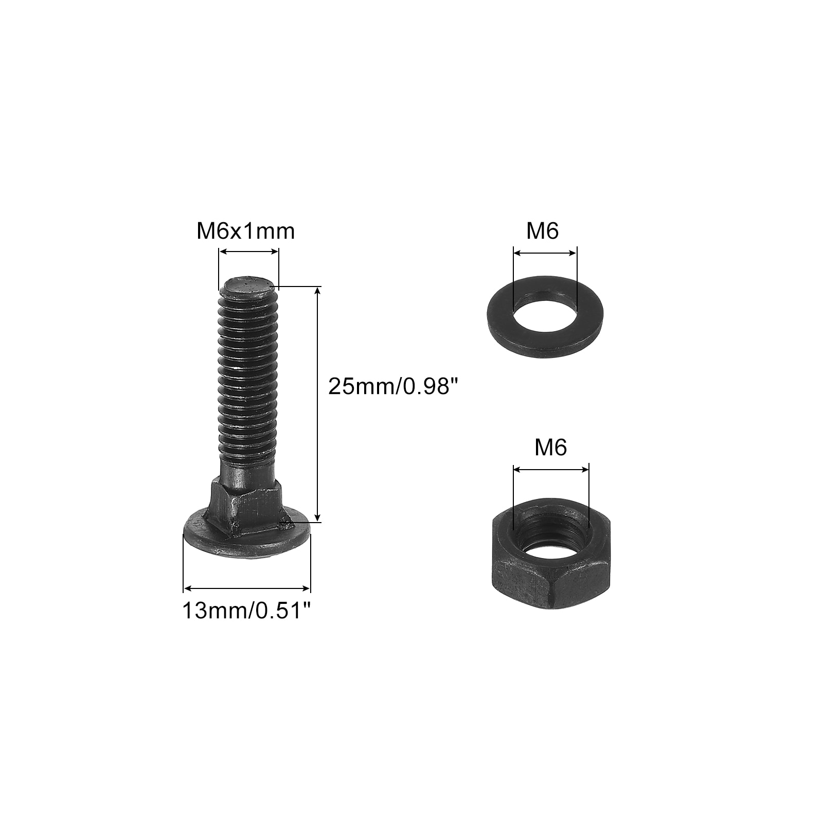 Unique Bargains S25112400UX2198 U-Bolts - View #2