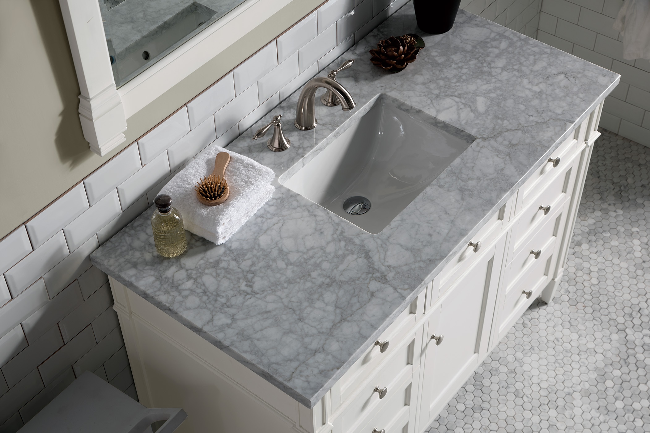 James Martin Vanities 655-V48-BW-3CAR Bath-Vanity-Combo - View #2