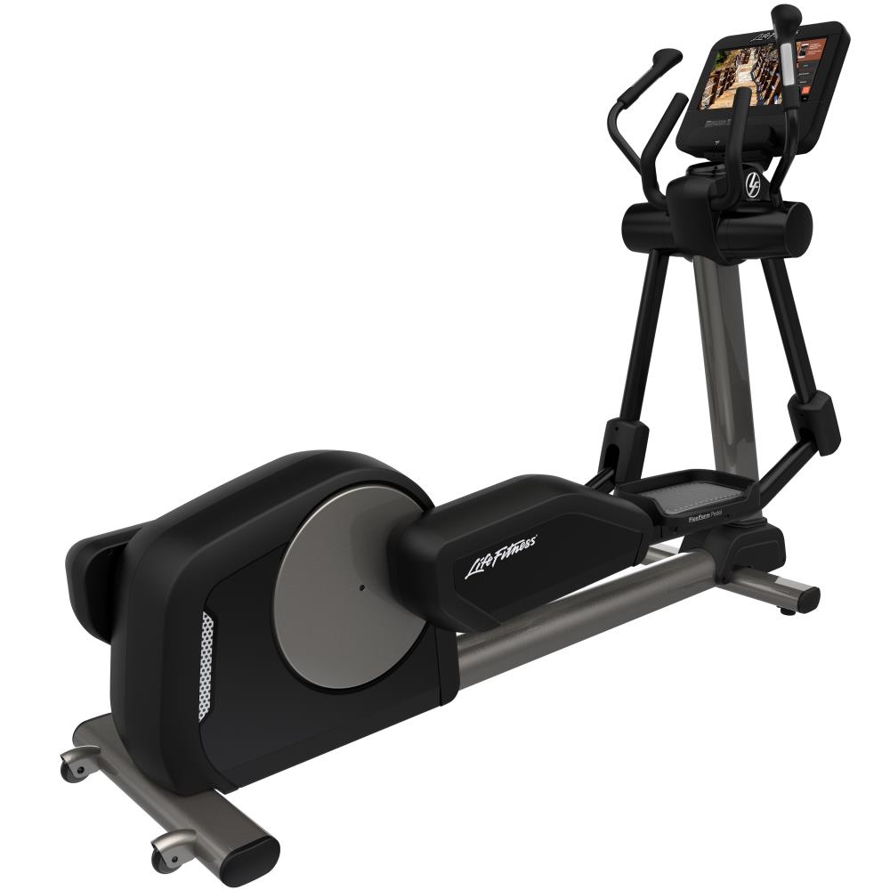 Schaar Verzorger Vroegst Life Fitness Life Fitness Club Series + Elliptical Cross-Trainer with SE3HD  Console in the Ellipticals & Striders department at Lowes.com