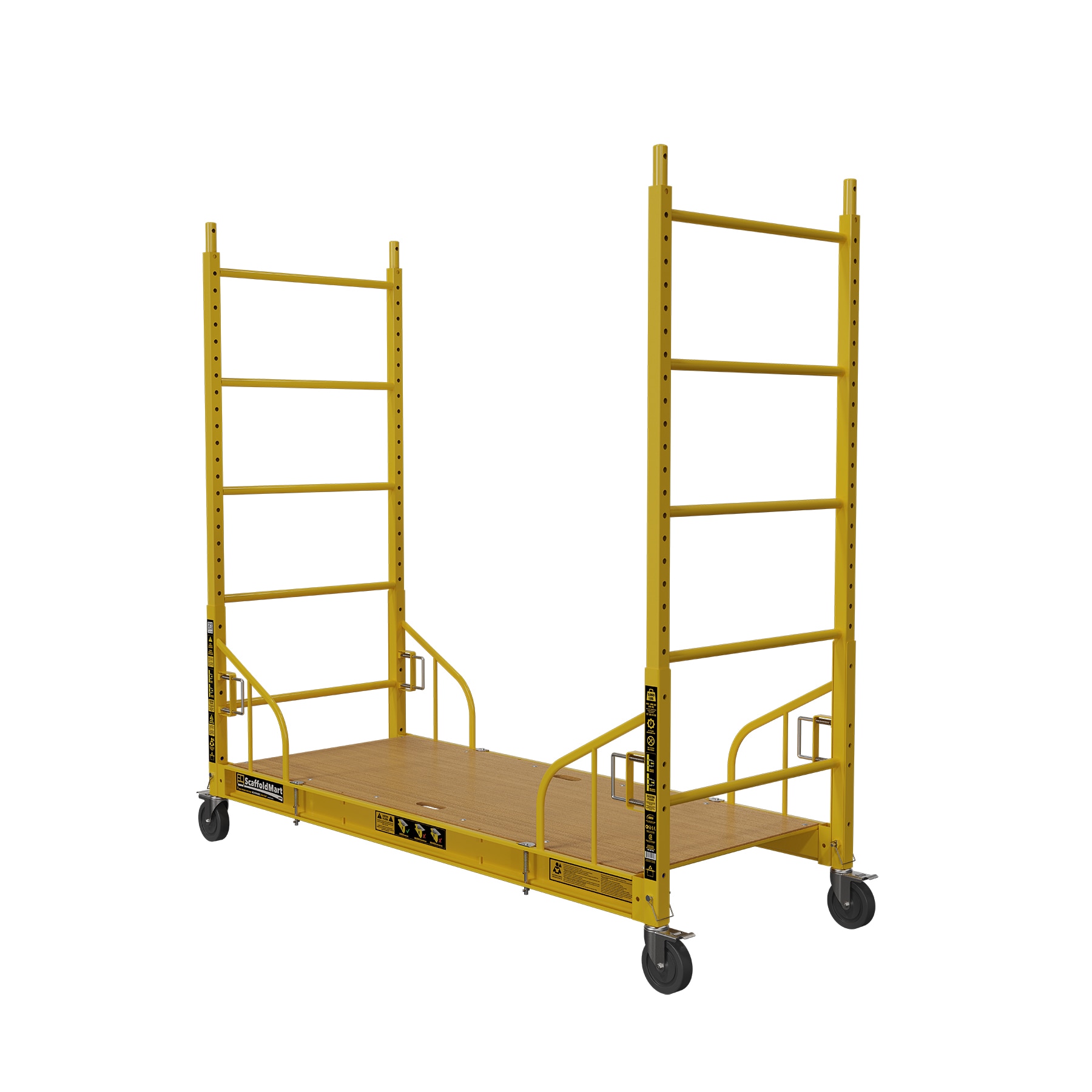 ScaffoldMart Steel 6.25-ft H Reversible Baker Scaffold 1000-lb in 