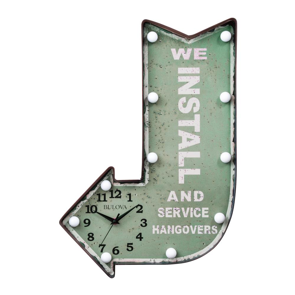 Bulova C4124 Indoor-Outdoor-Clocks - View #3