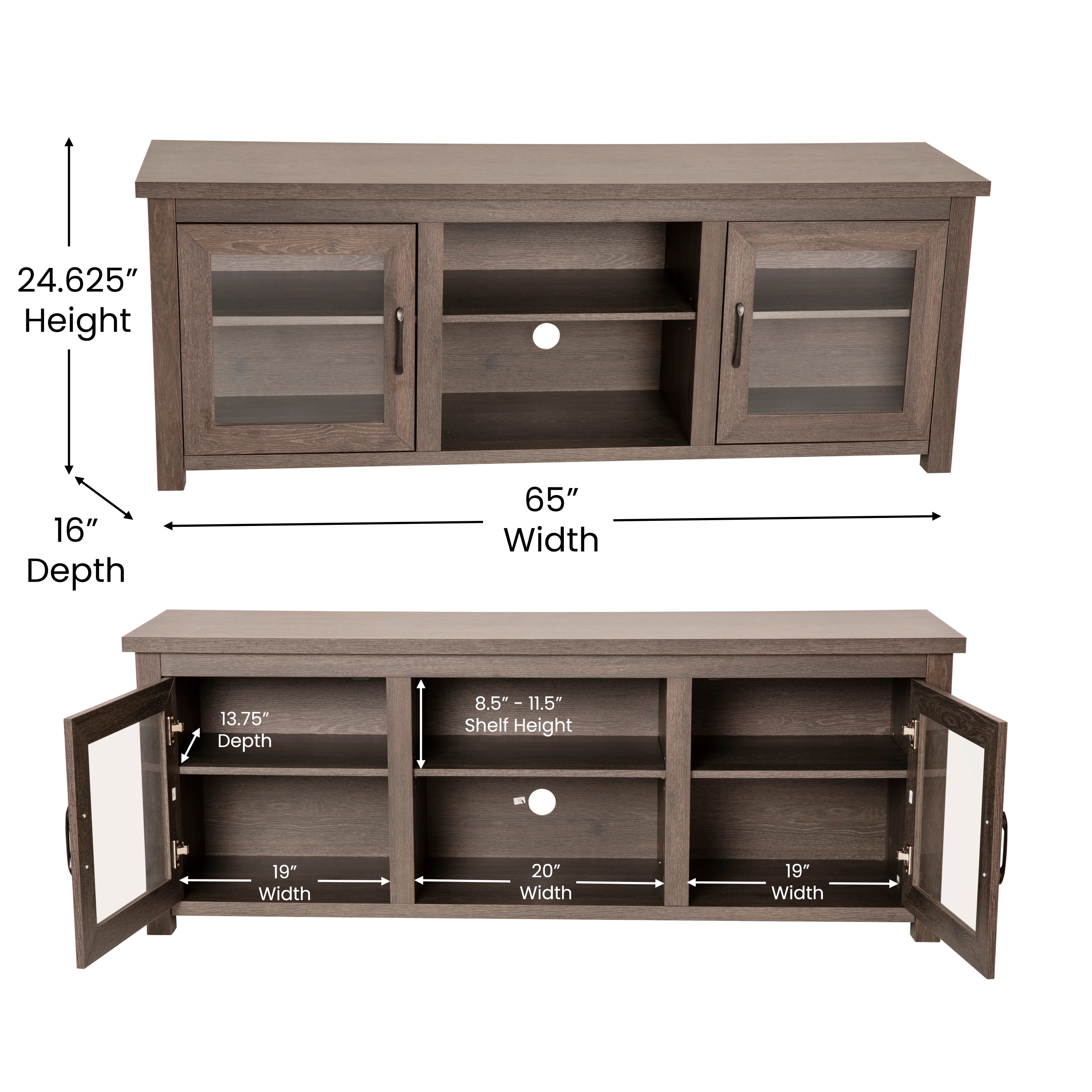 Flash Furniture 889142975960 Tv-Stands - View #5