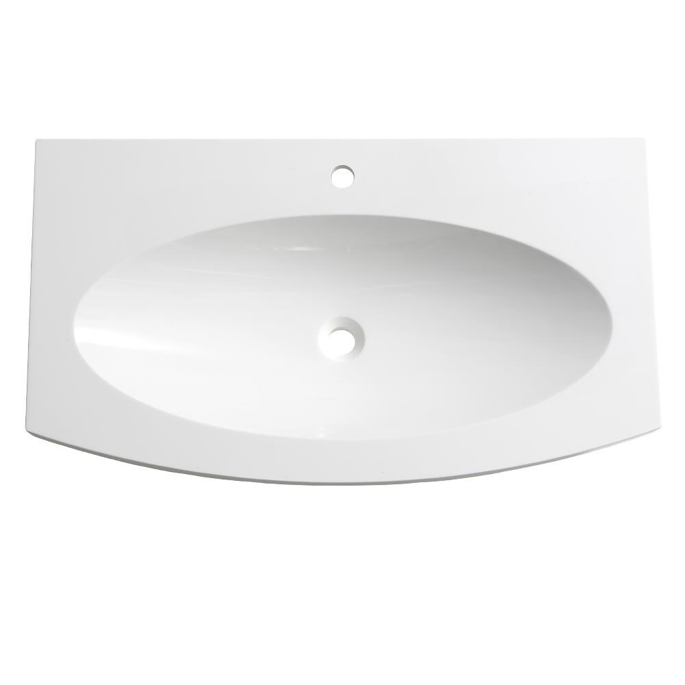 Fresca FVS5092WH Bath-Sink - View #2