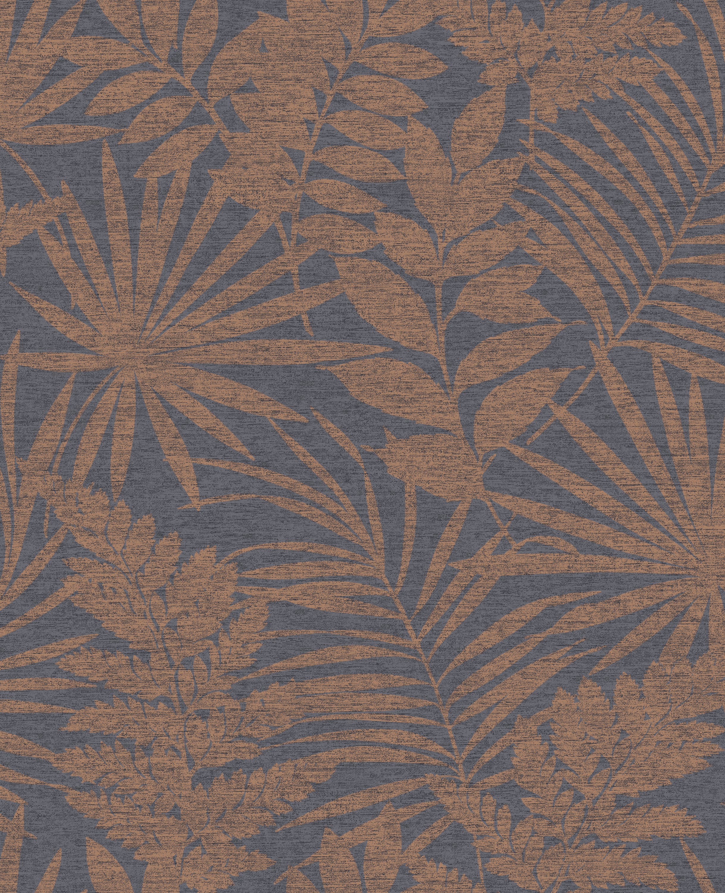 Superfresco Easy 106980 Botanist 56-Sq. Feet Rust/Grey Non-woven Textured Floral Unpasted Wallpaper